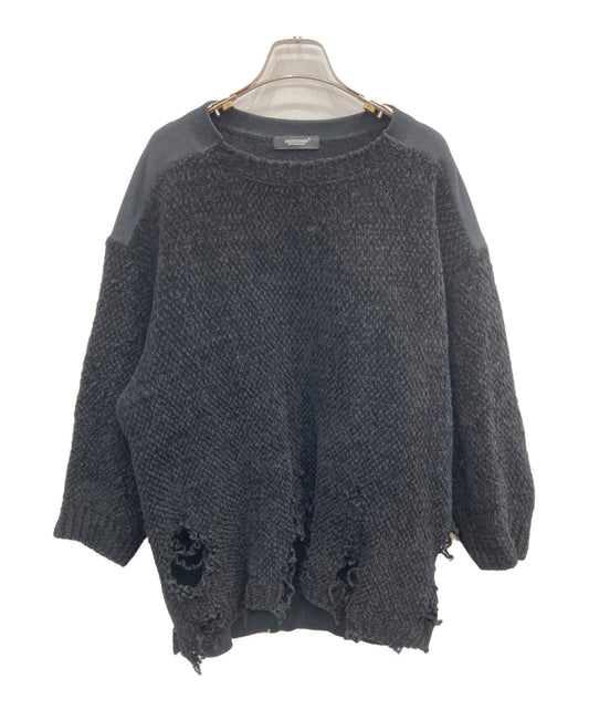 [Pre-owned] UNDERCOVER Nylon wool knit pullover top UC2C4912