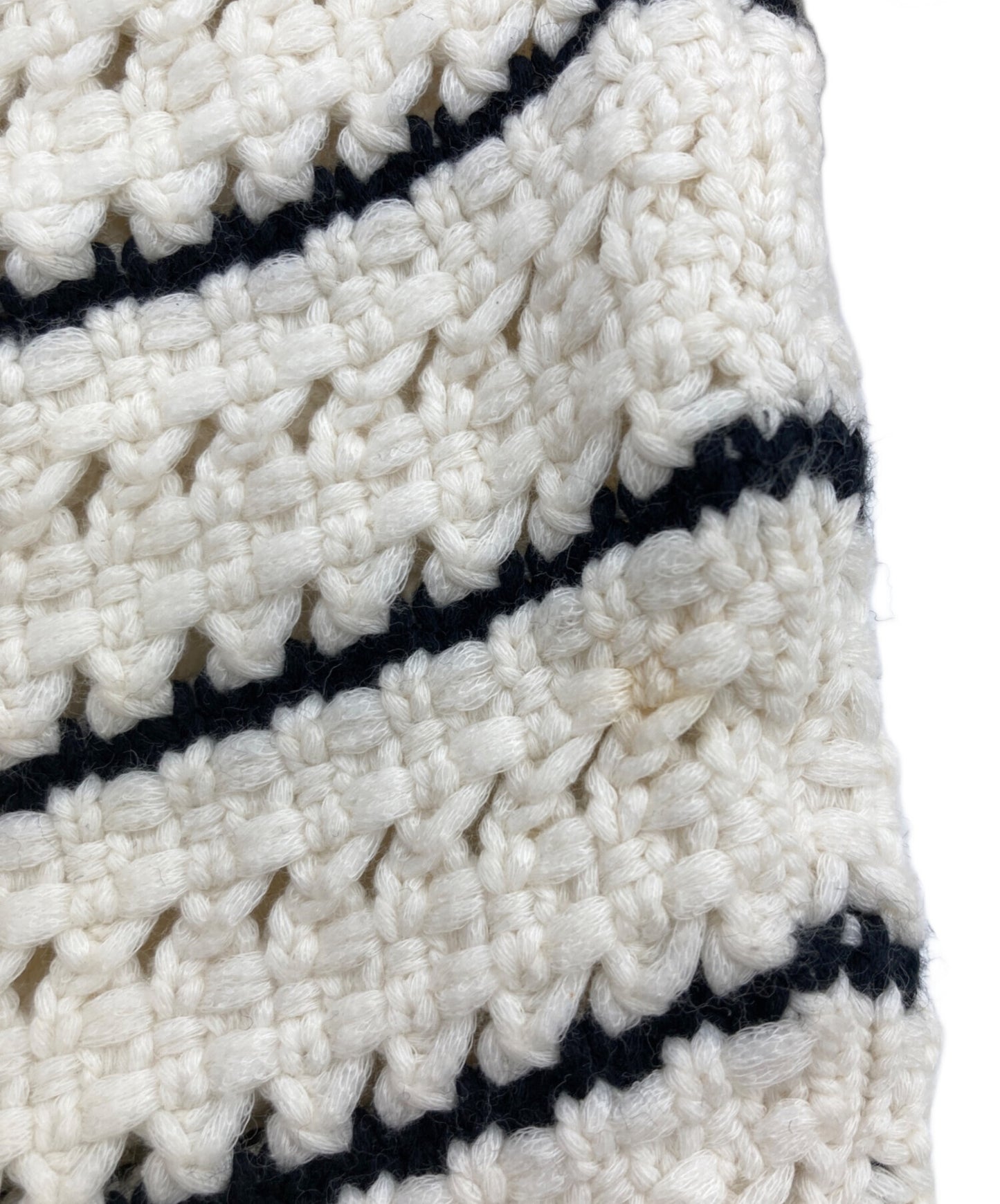 [Pre-owned] GUCCI Faux pearl knit top 434203-X7448