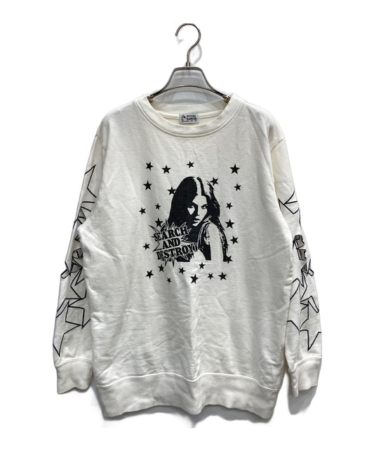 [Pre-owned] Hysteric Glamour Sweatshirt Pullover Cotton His Girl 01181CS02