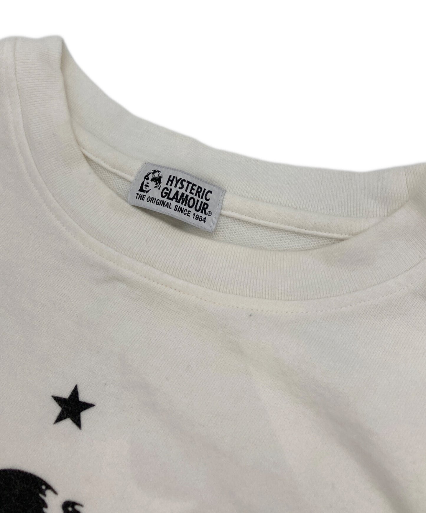 [Pre-owned] Hysteric Glamour Sweatshirt Pullover Cotton His Girl 01181CS02