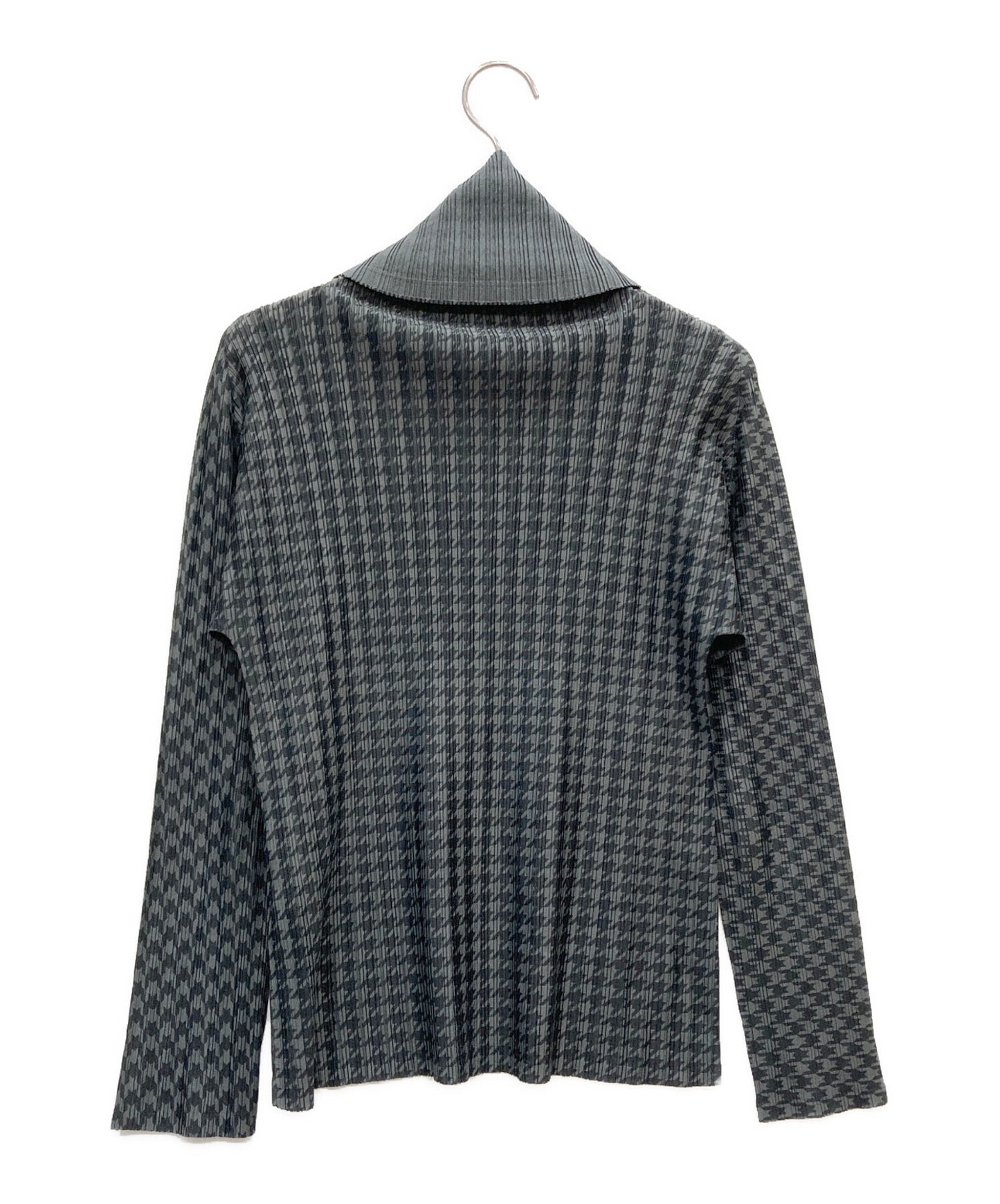 [Pre-owned] PLEATS PLEASE Pleated turtleneck cut and sewn PP33-FK383