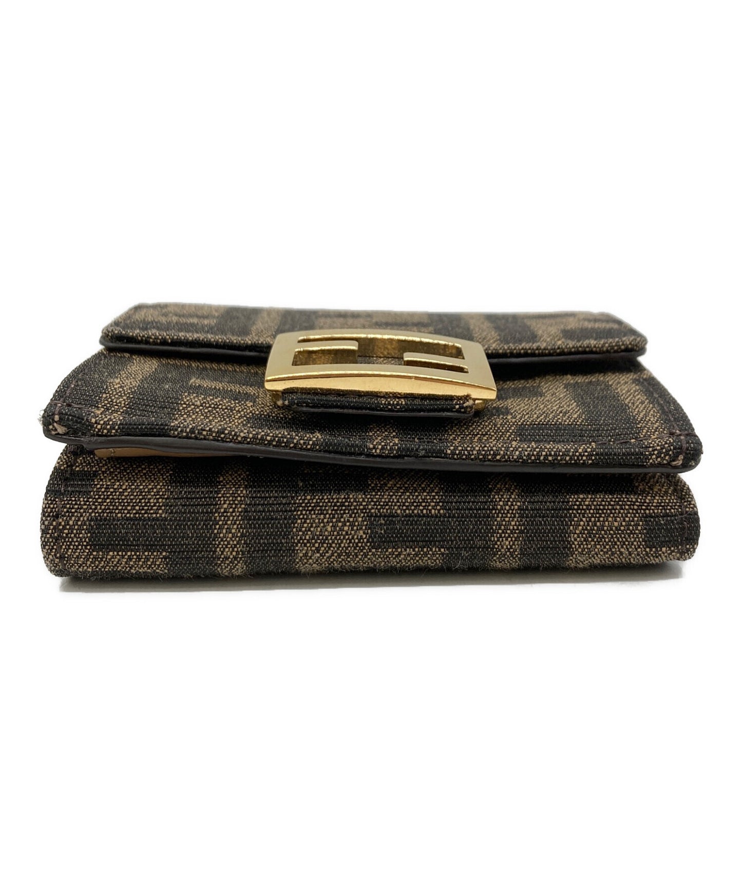 [Pre-owned] FENDI BAGUETTE Baguette three-fold wallet 8M0395 A98P F0A6E