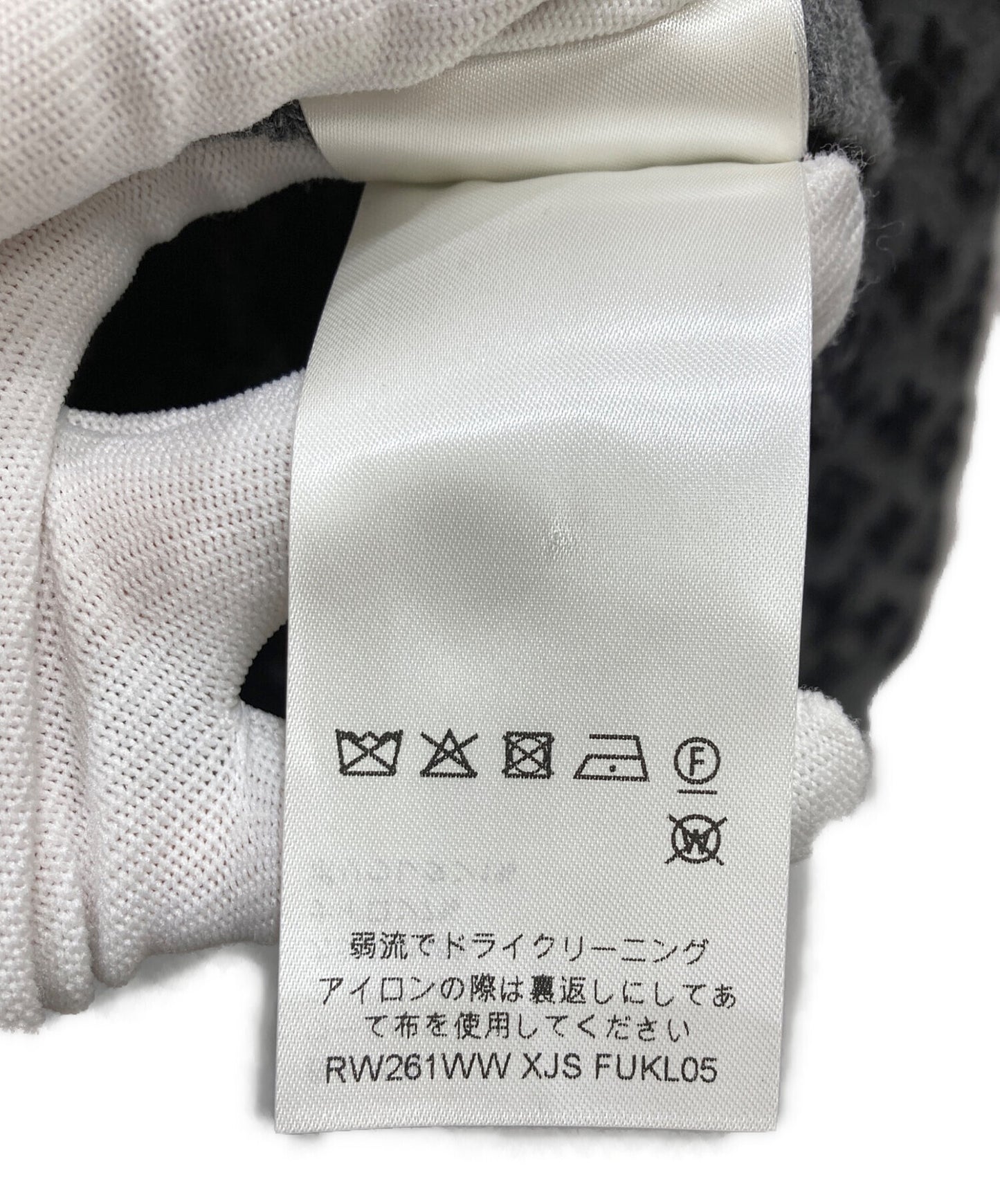 [Pre-owned] LOUIS VUITTON Brushed Monogram Crewneck Knit RW261WW XJS FUKL05