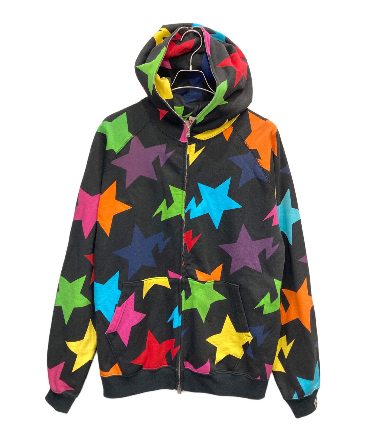 [Pre-owned] A BATHING APE 00s STA FULL ZIP HOODIE MULTI