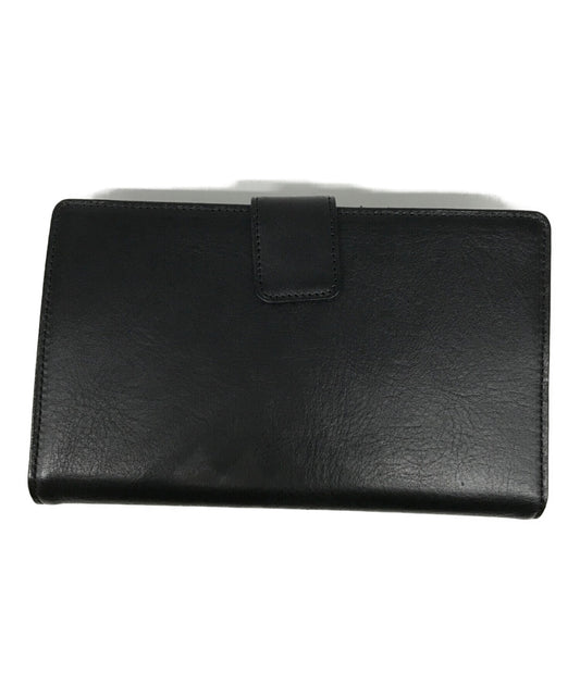 [Pre-owned] Y's SEMI GLOSS LEATHER A CLASP LONG WALLET YX-A02-711-1-02 Coin purse YX-A02-711-1-02