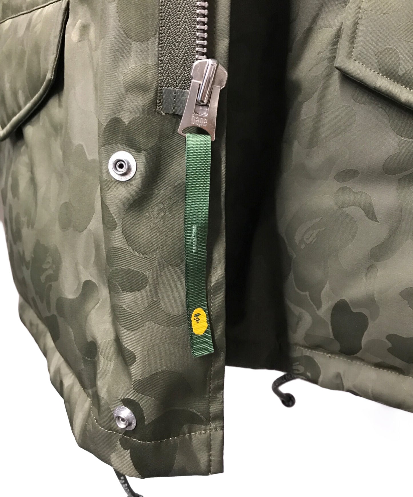 [Pre-owned] A BATHING APE M-65 Camo Down Field Jacket A BATHING APE Abasing Ape Camouflage No Wear Made in Japan GORE-TEX GTX Gore-Tex