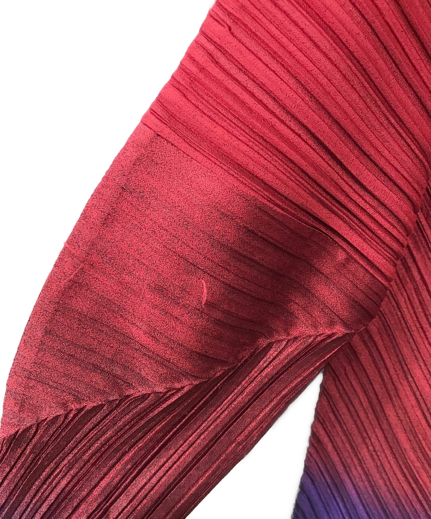 [Pre-owned] ISSEY MIYAKE Gradation Color Pleated Jacket ISSEY MIYAKE ISSEY MIYAKE im33fa117 im33fa117