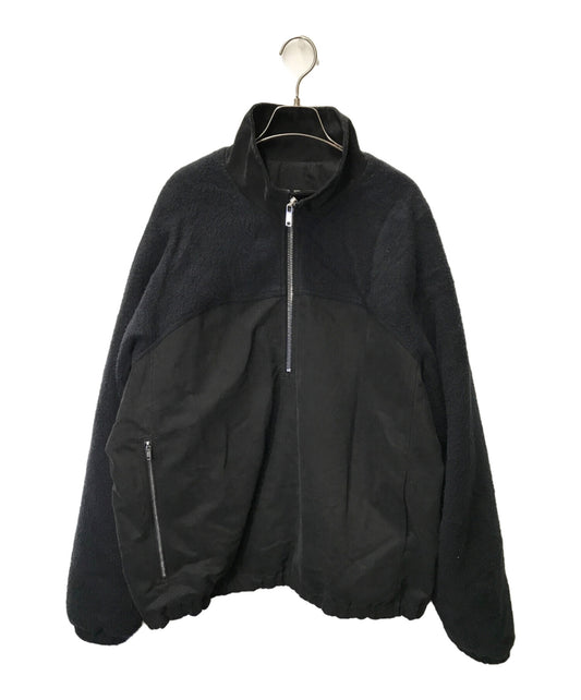 [Pre-owned] RICK OWENS Half Zip Jacket RICK OWENS Rick Owens Rick Owens Fleece Jacket Boa Jacket Moleskin DRKSHDW Dark Shadow DU20F1775-FMY DU20F1775-FMY