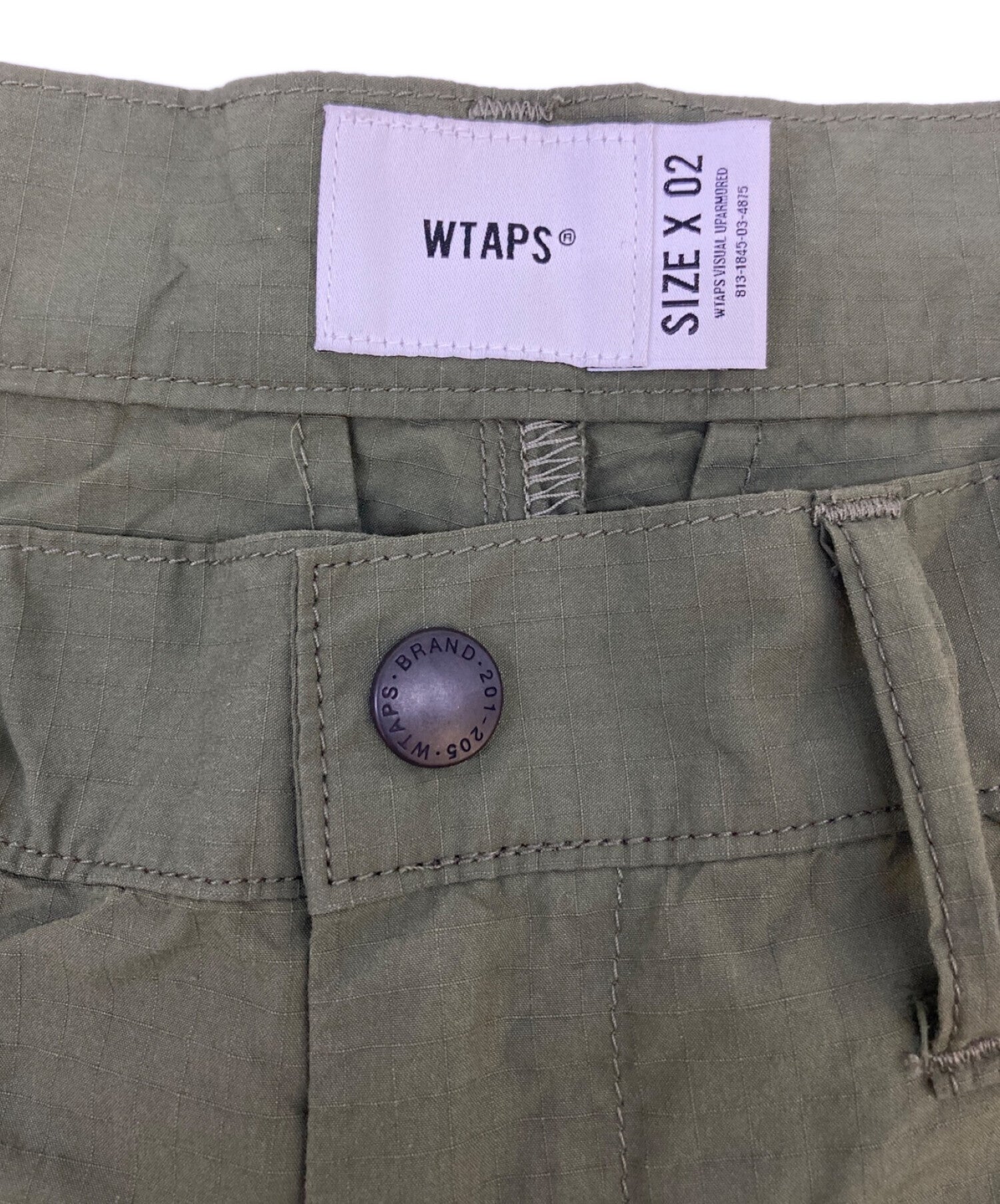 [Pre-owned] WTAPS BGT TROUSERS NYCO RIPSTOP Ripstop WTAPS Double Taps  CORDURA Cordura Nylon Nylon Cargo Pants EX45COLLECTION Made in Japan ...