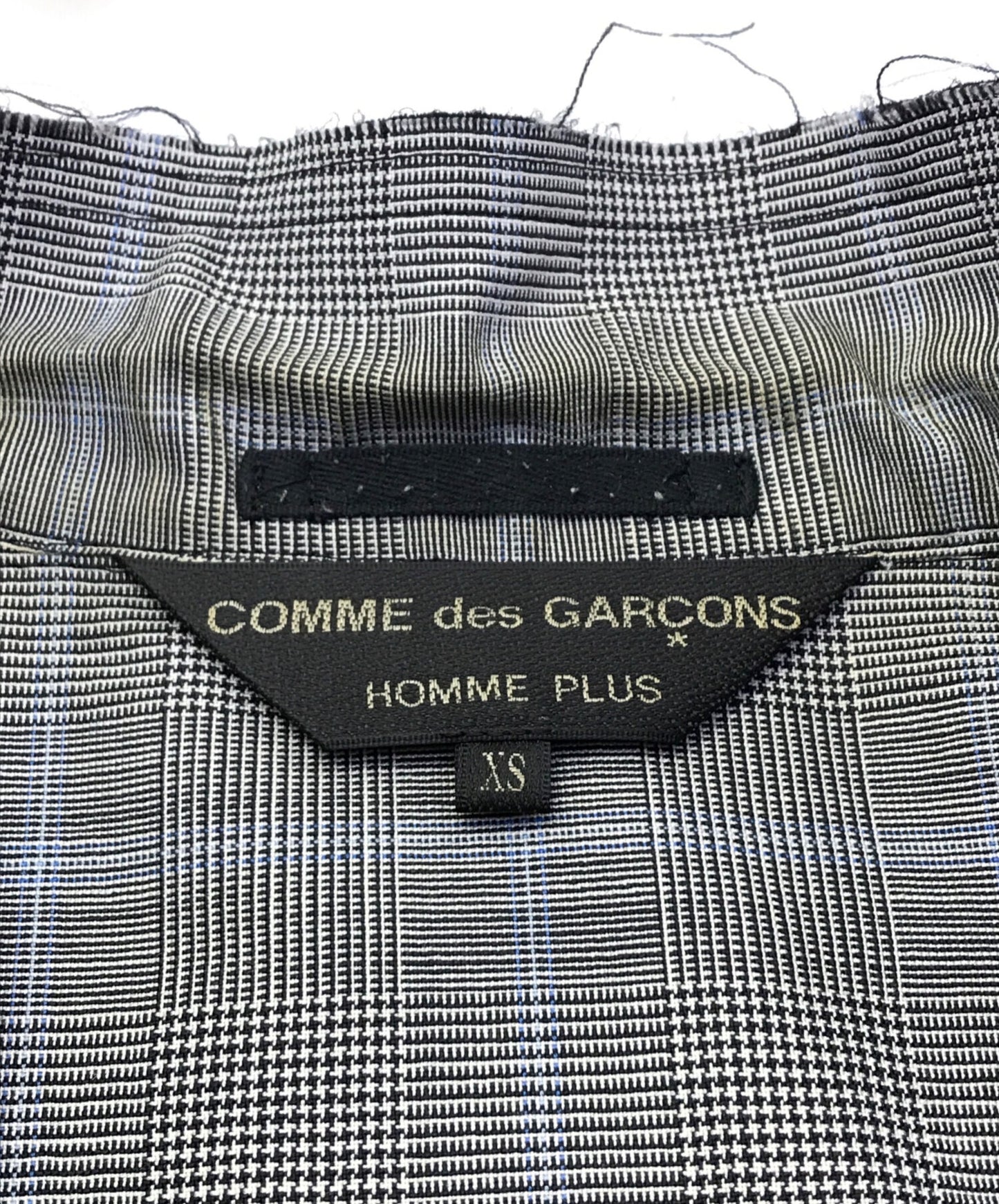 [Pre-owned] COMME des GARCONS HOMME PLUS Cutoff layered tailored jacket COMME des GARCONS HOMME PLUS COMME des GARCONS HOMME PLUS PS-J021 black PS-J021