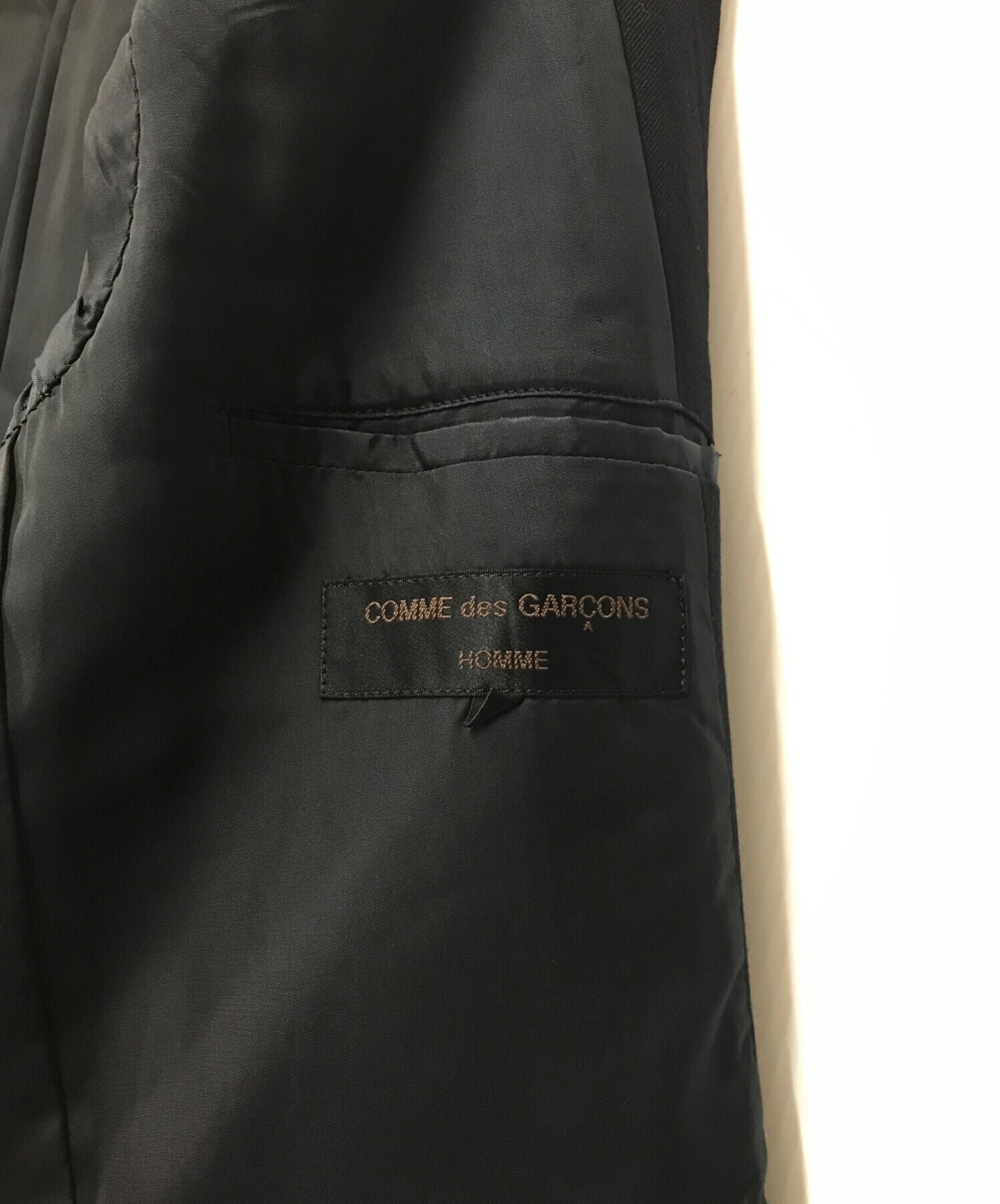 [Pre-owned] COMME des GARCONS HOMME Stitch design 2B tailored jacket / HJ-08001S / AD1992 HJ-08001S