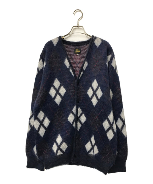 [Pre-owned] Needles MOHAIR CARDIGAN - ARGYLE Needles Needles/Needles Mohair Cardigan Argyle LQ452 LQ452