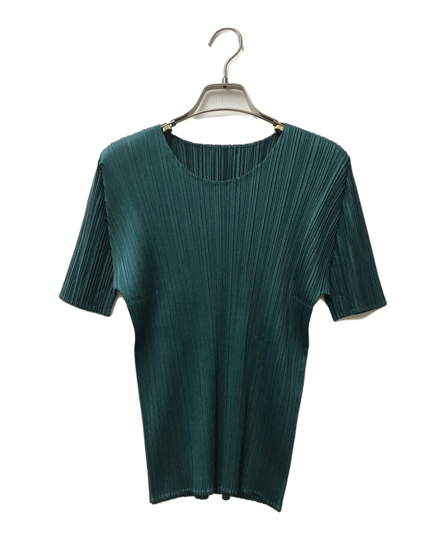 [Pre-owned] PLEATS PLEASE Pleated Cut and Sew PLEATS PLEASE Pleats PLEASE Short Sleeve Short Sleeve ISSEYMIYAKE ISSEYMIYAKE Crew Neck Made in Japan PP31JK151 PP31JK151