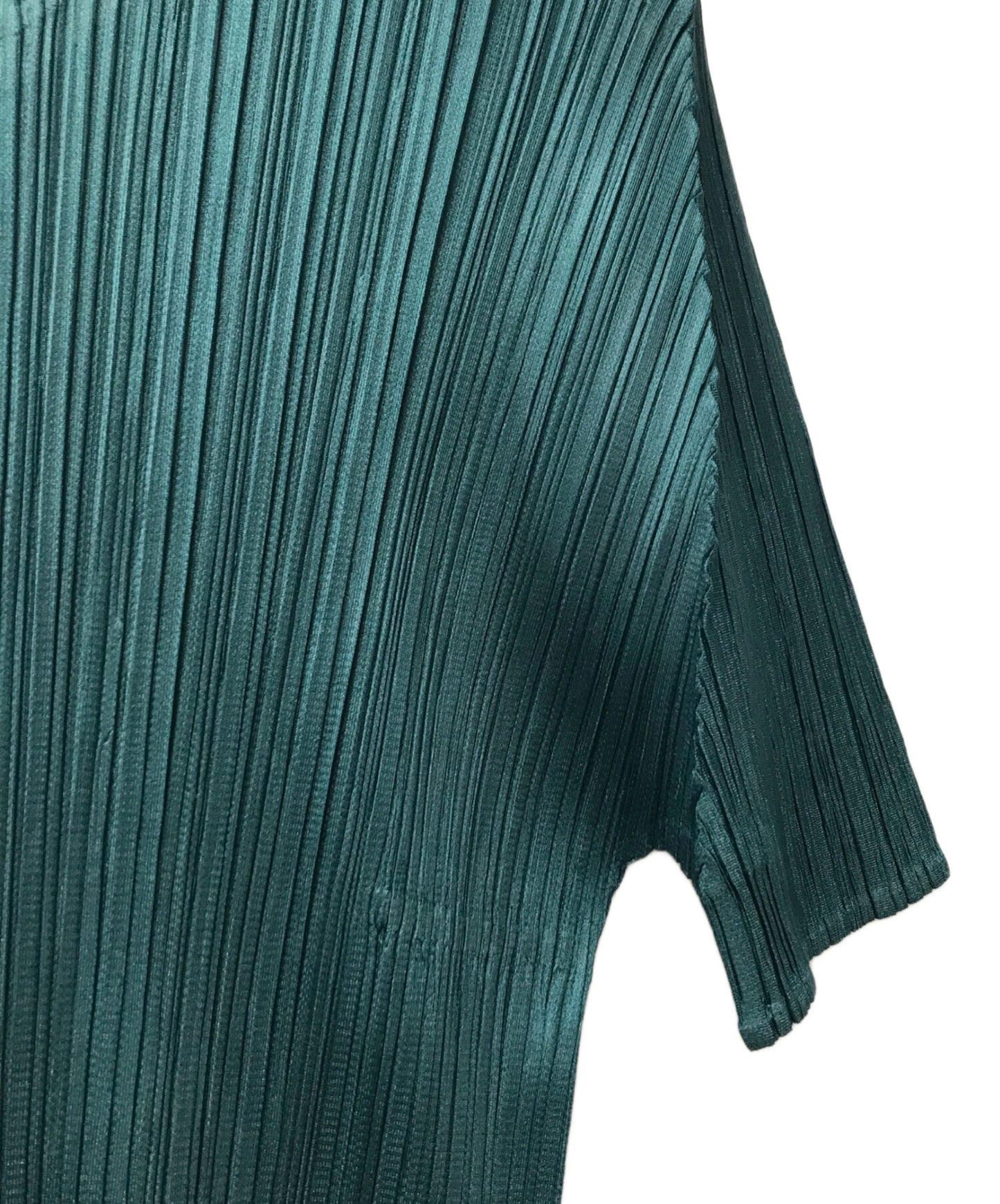 [Pre-owned] PLEATS PLEASE Pleated Cut and Sew PLEATS PLEASE Pleats PLEASE Short Sleeve Short Sleeve ISSEYMIYAKE ISSEYMIYAKE Crew Neck Made in Japan PP31JK151 PP31JK151