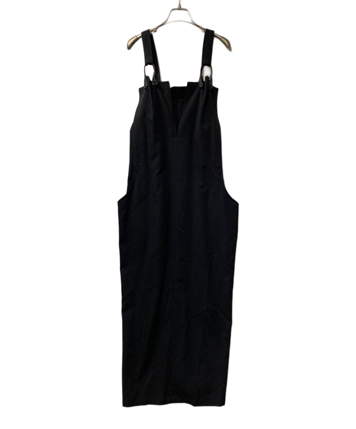 [Pre-owned] YOHJI YAMAMOTO Wool All-in-One/Jumper Skirt YOHJI YAMAMOTO Yohji Yamamoto FE-D21-100 Black FE-D21-100