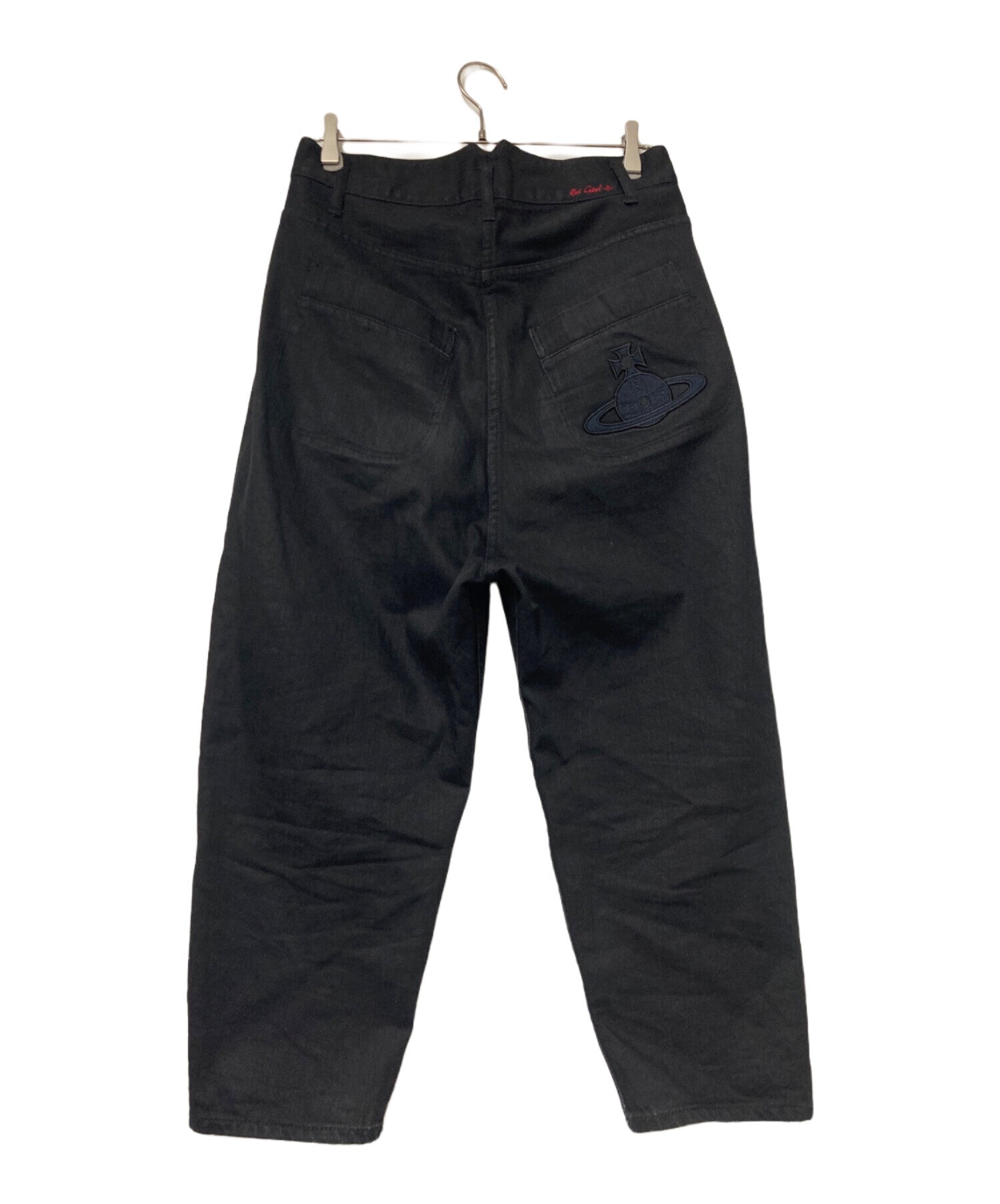 Vivienne Westwood✩.*˚ Sarouel Pre-owned] Vivienne Westwood RED LABEL Orb patch sarouel denim