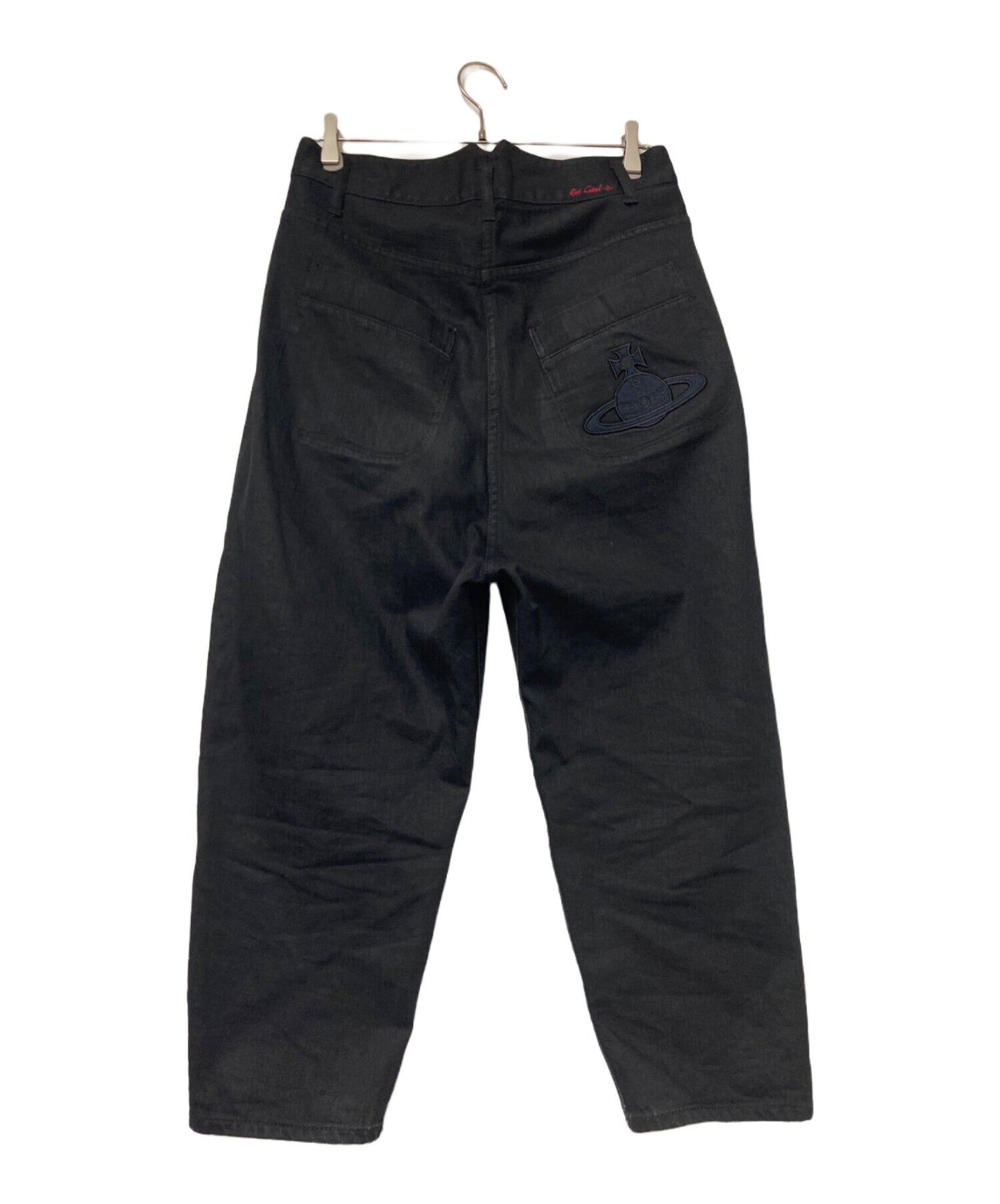 [Pre-owned] Vivienne Westwood RED LABEL Orb patch sarouel denim pants 16-12-792005 16-12-792005