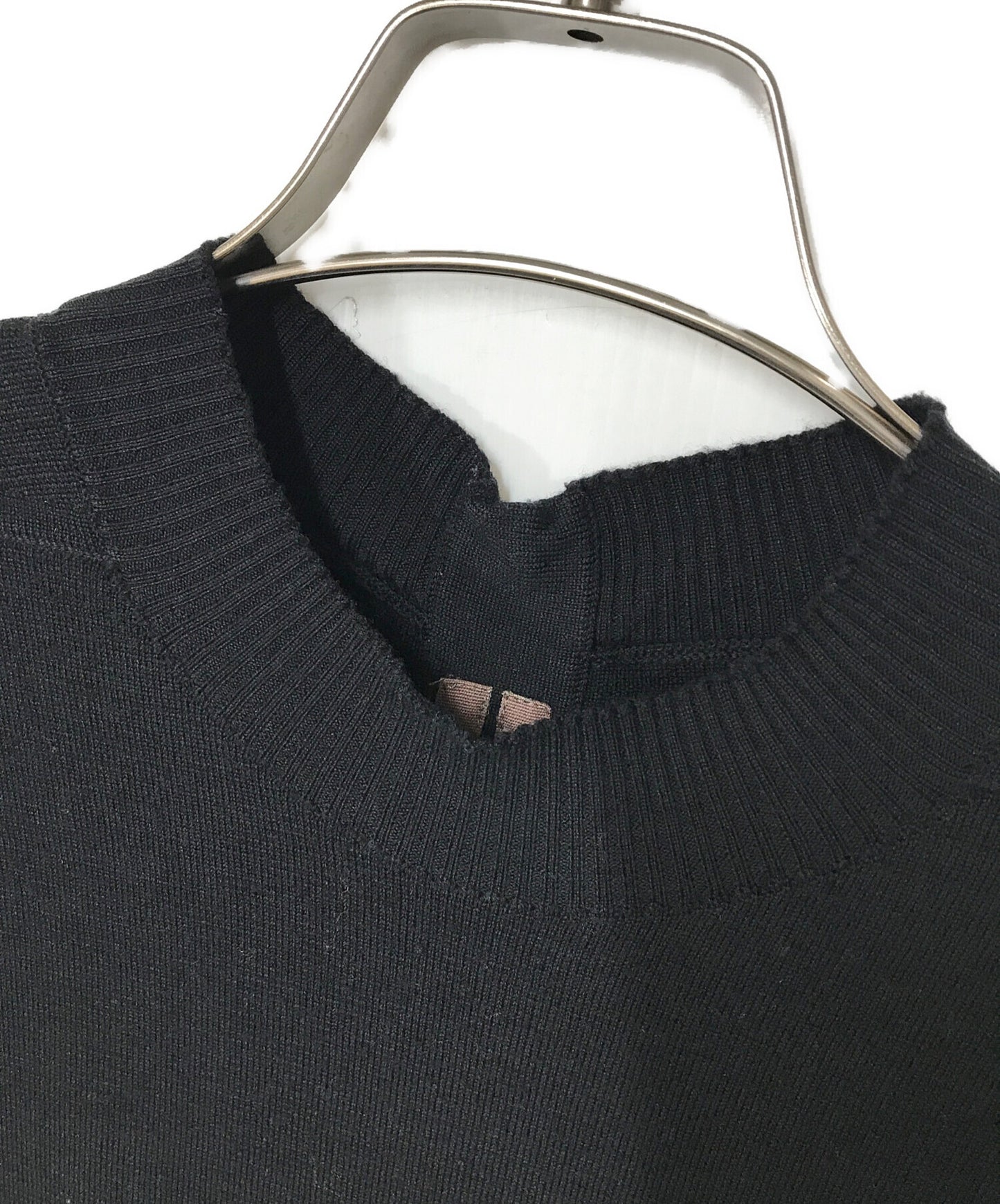 [Pre-owned] RICK OWENS Mockneck long knit / NASKA S/S 12/RP3634/ Made in Italy RP3634