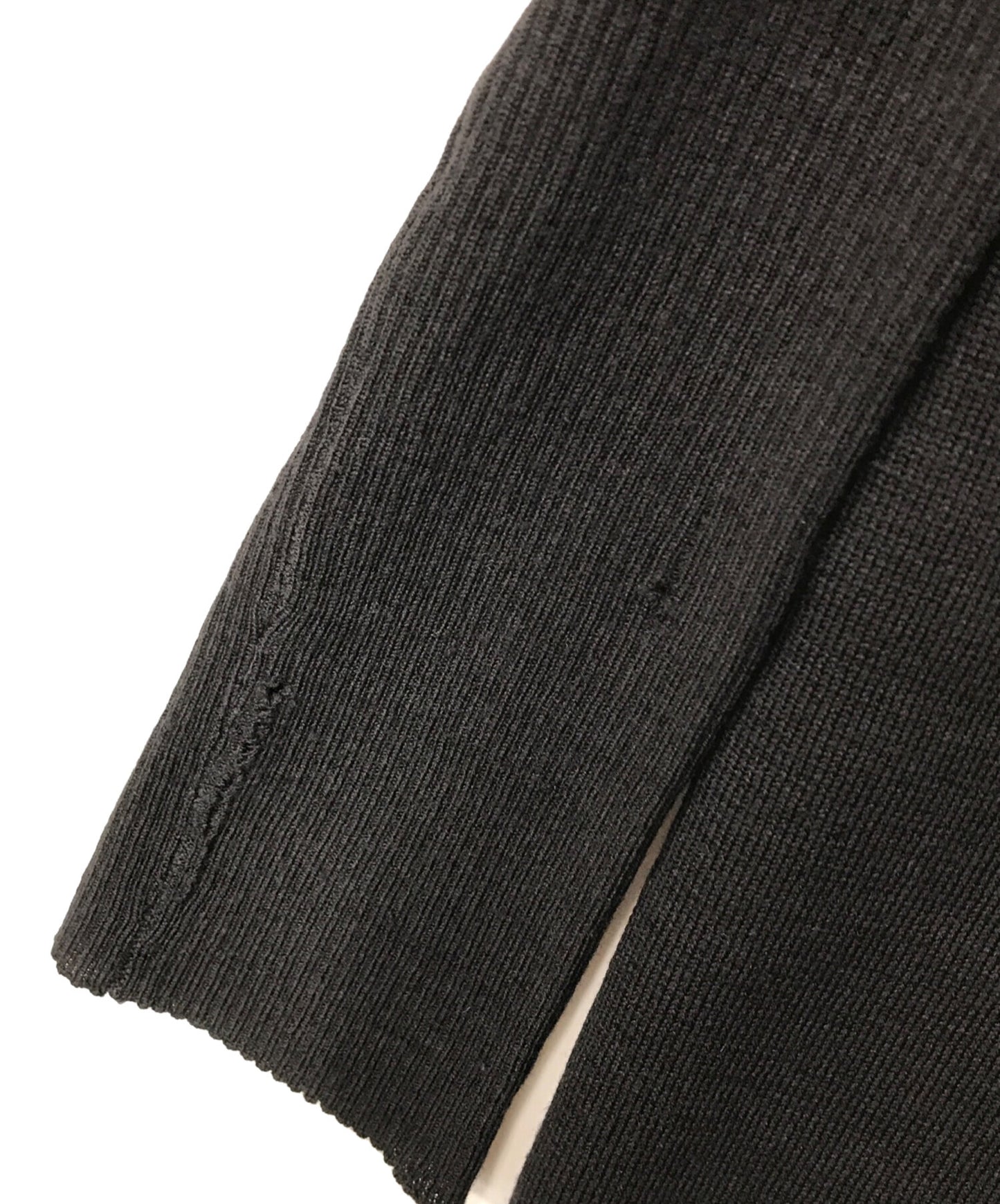 [Pre-owned] RICK OWENS Mockneck long knit / NASKA S/S 12/RP3634/ Made in Italy RP3634