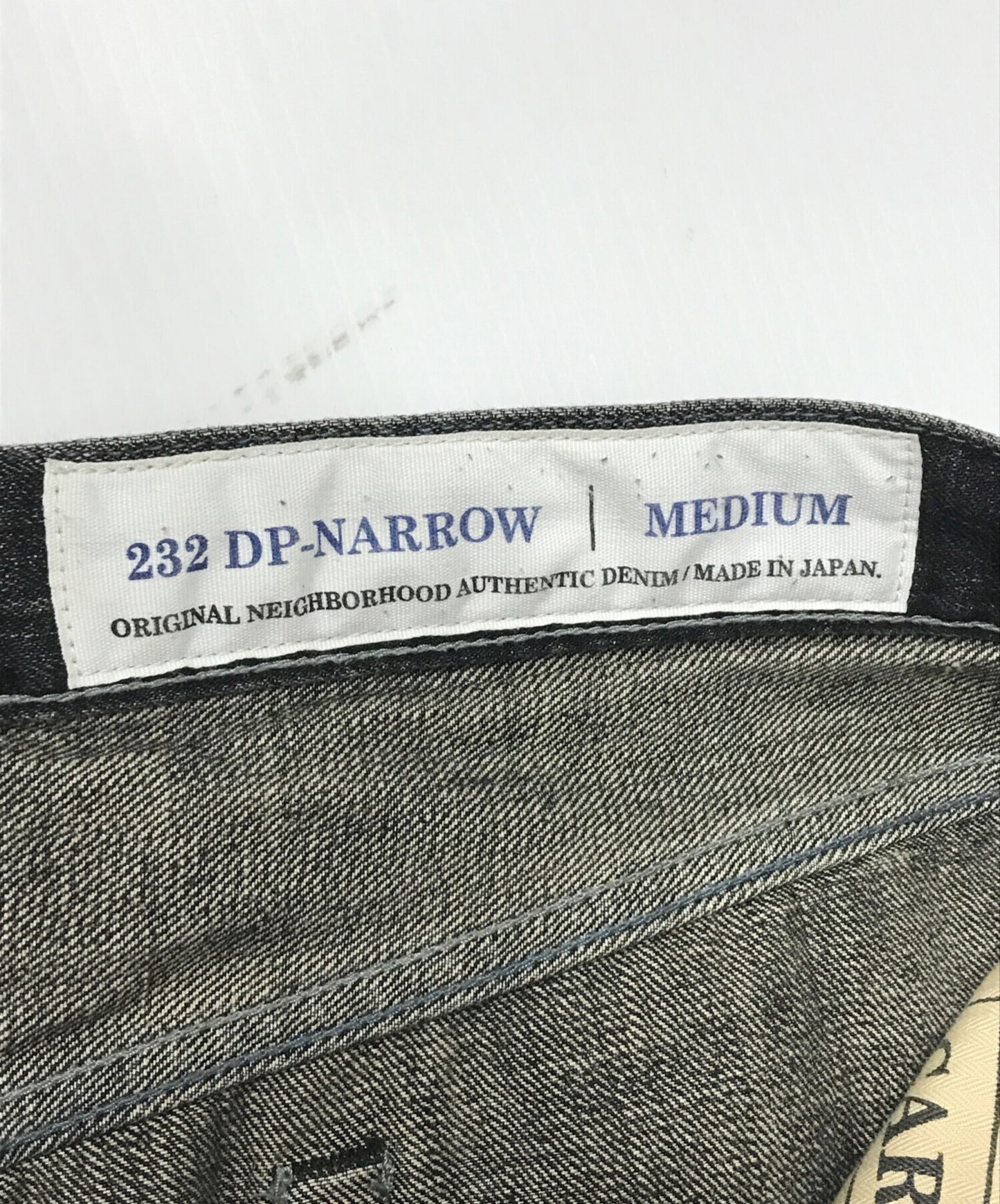 [Pre-owned] NEIGHBORHOOD 232 DP-NARROW Denim pants 232XBNH-PTM06