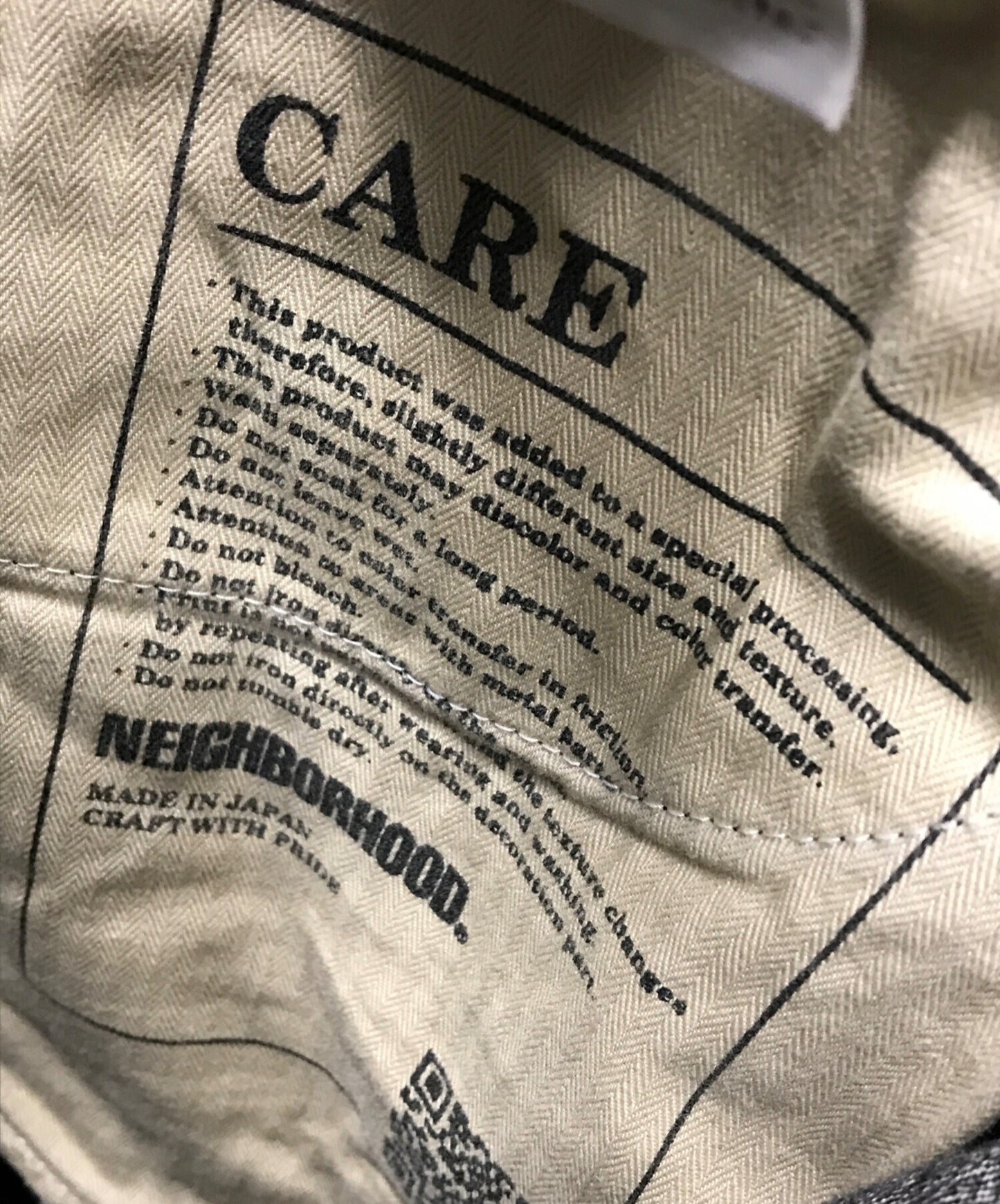 [Pre-owned] NEIGHBORHOOD 232 DP-NARROW Denim pants 232XBNH-PTM06