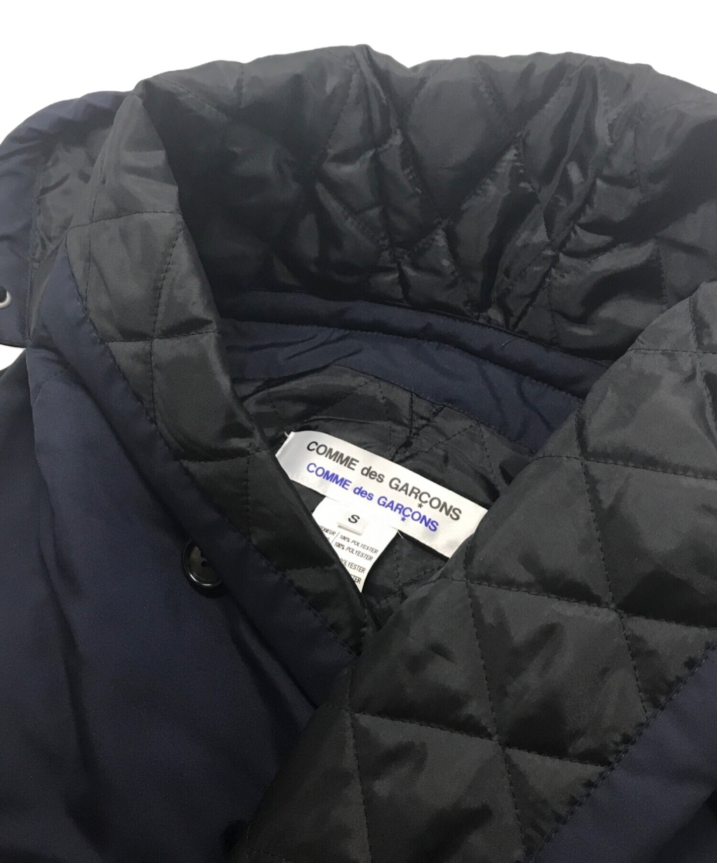 [Pre-owned] COMME des GARCONS COMME des GARCONS Modified Cotton Hooded Coat /W16C005/COMME des GARCONS COMME des GARCONS/COMME des GARCONS W16C005