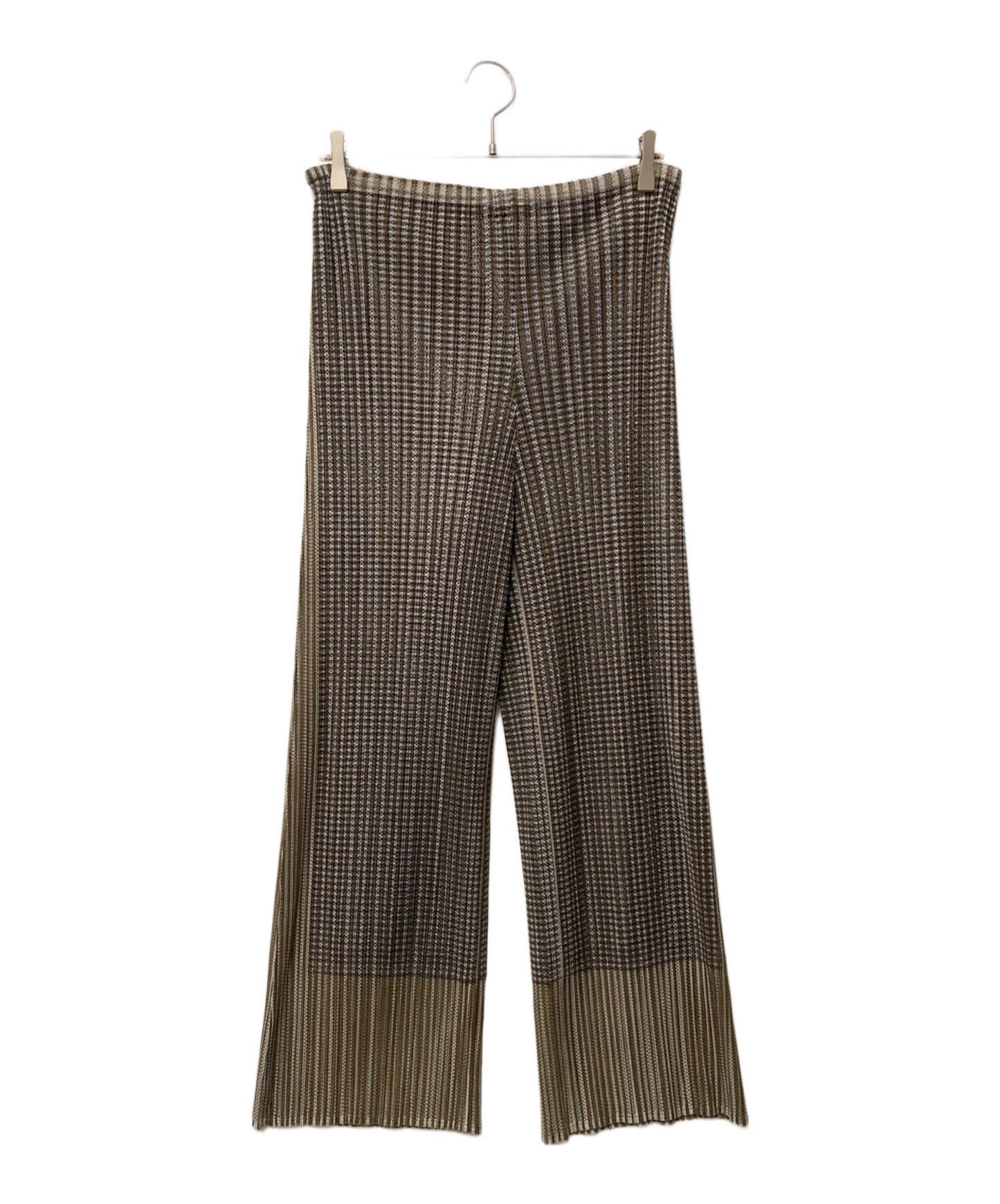 [Pre-owned] PLEATS PLEASE All-over pattern mesh pleated pants PP14-JF164 PP14-JF164