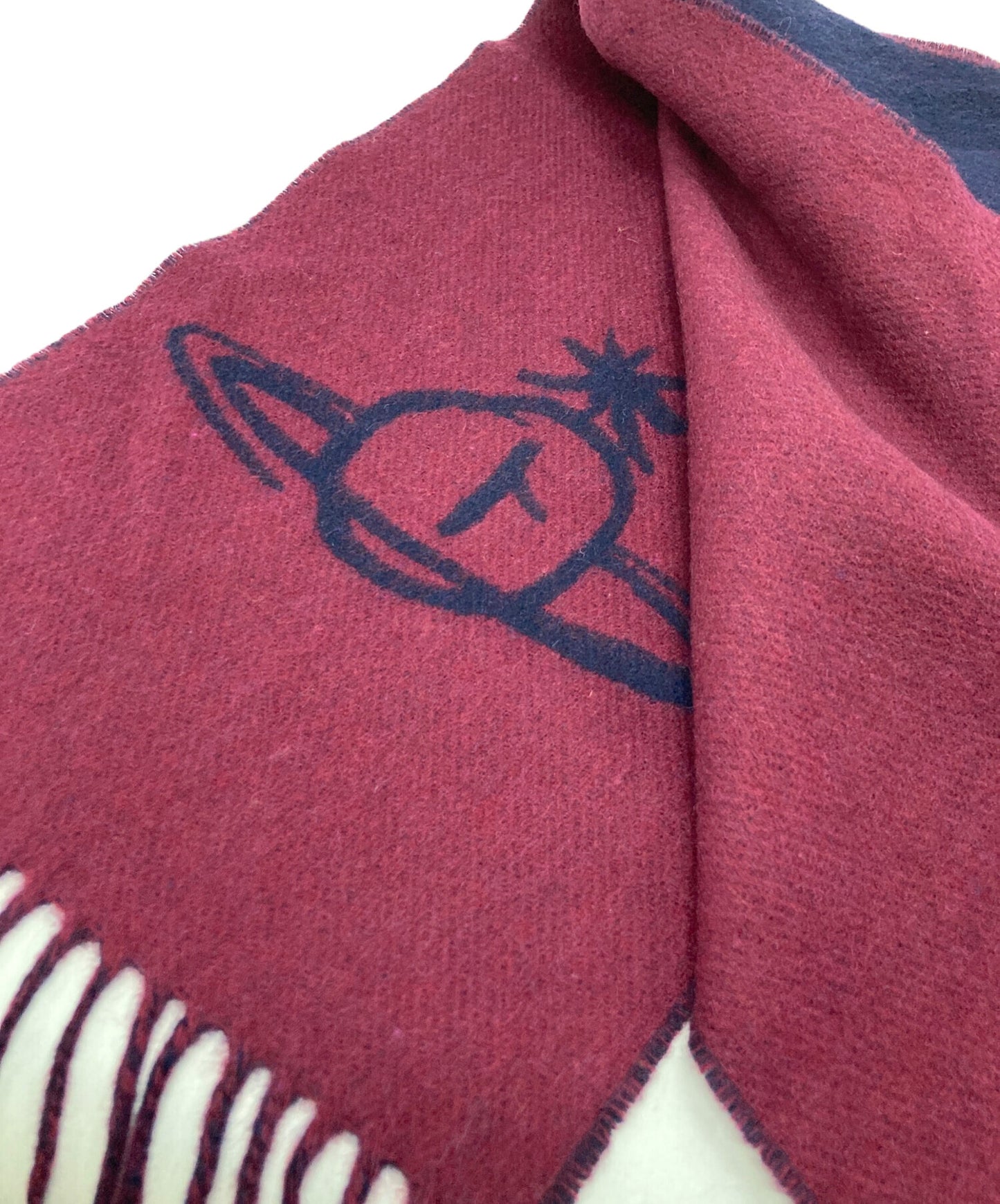 [Pre-owned] Vivienne Westwood Orb logo muffler