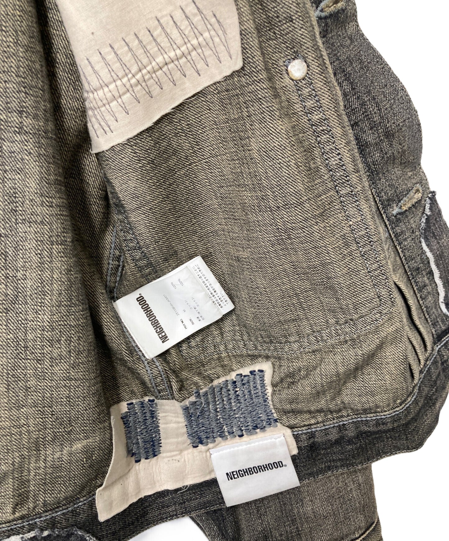 [Pre-owned] NEIGHBORHOOD savage denim type-1 jacket mod savage denim type-1 jacket 251XBNH-JKM01