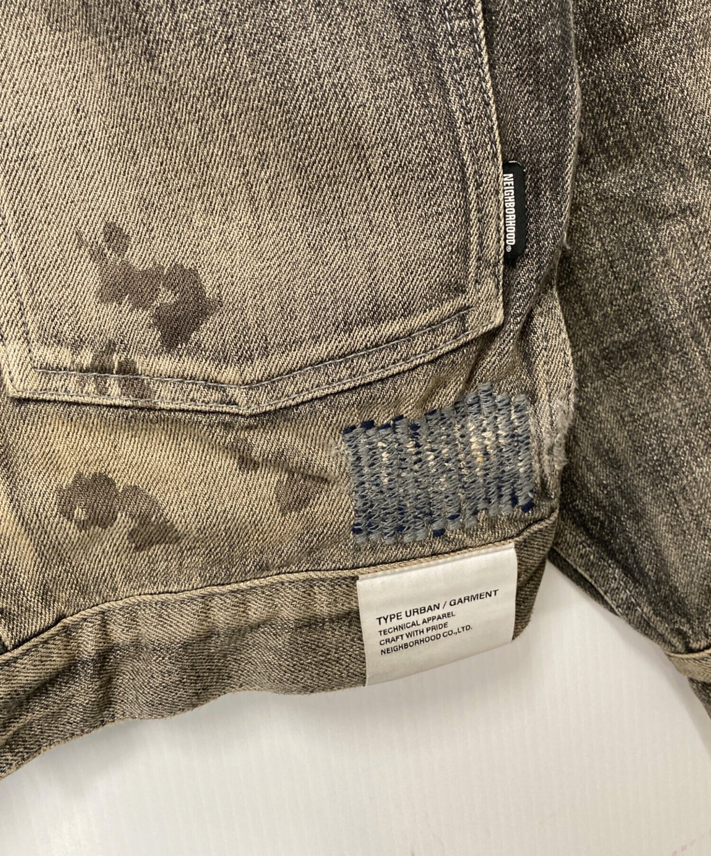 [Pre-owned] NEIGHBORHOOD savage denim type-1 jacket mod savage denim type-1 jacket 251XBNH-JKM01