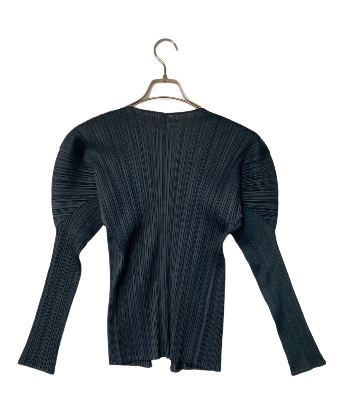 [Pre-owned] PLEATS PLEASE Pleated Cardigan ISSEYMIYAKE ISSEY MIYAKE Made in Japan PP05-JD501 PP05-JD501