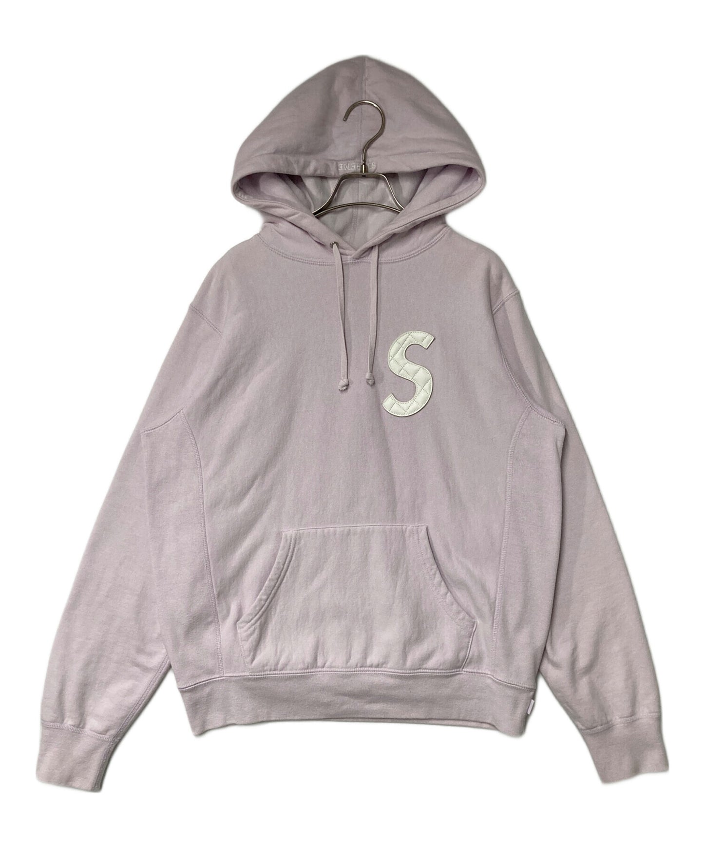 [Pre-owned] SUPREME S Logo Hooded Sweatshirt Logo Pullover