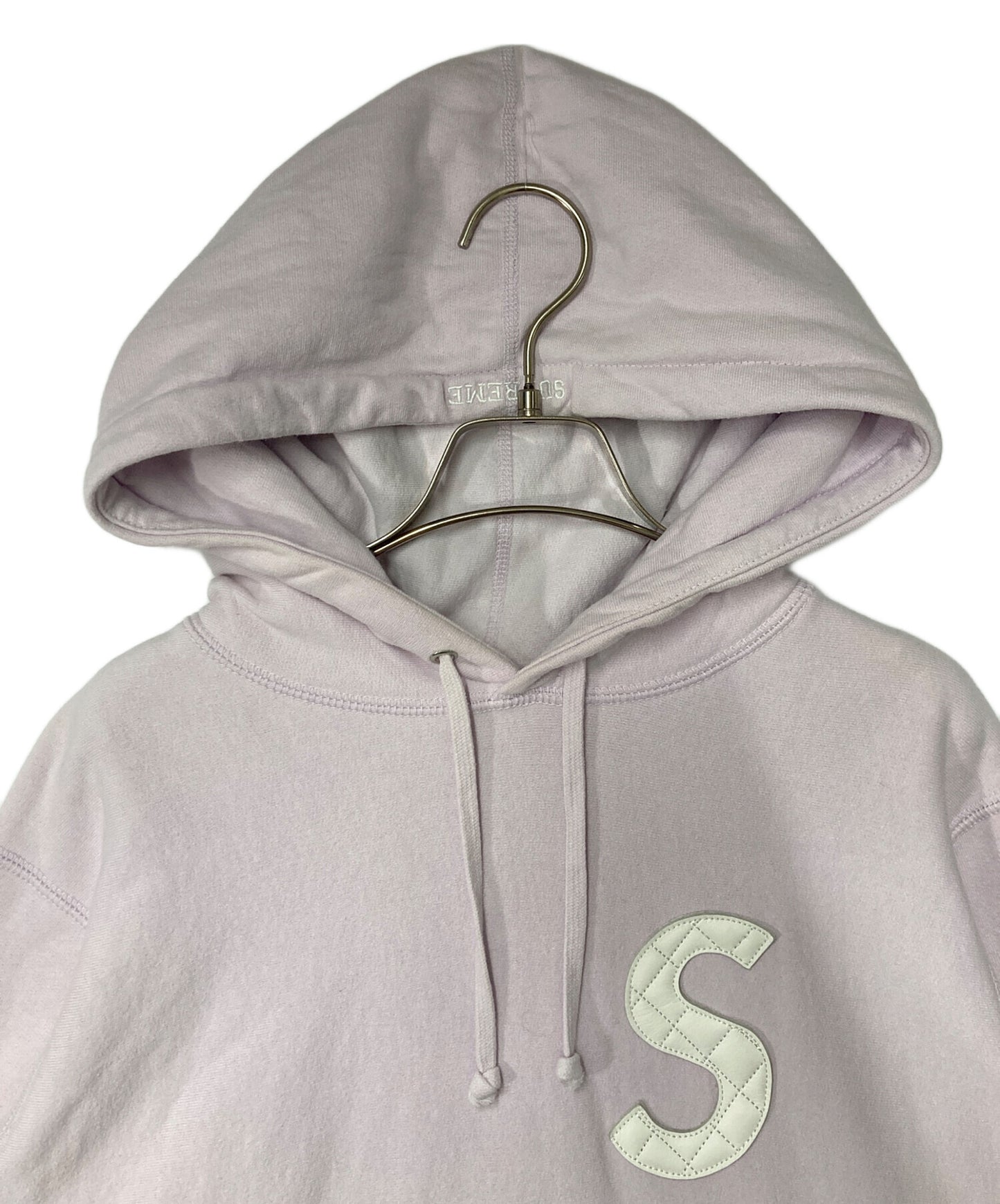 [Pre-owned] SUPREME S Logo Hooded Sweatshirt Logo Pullover