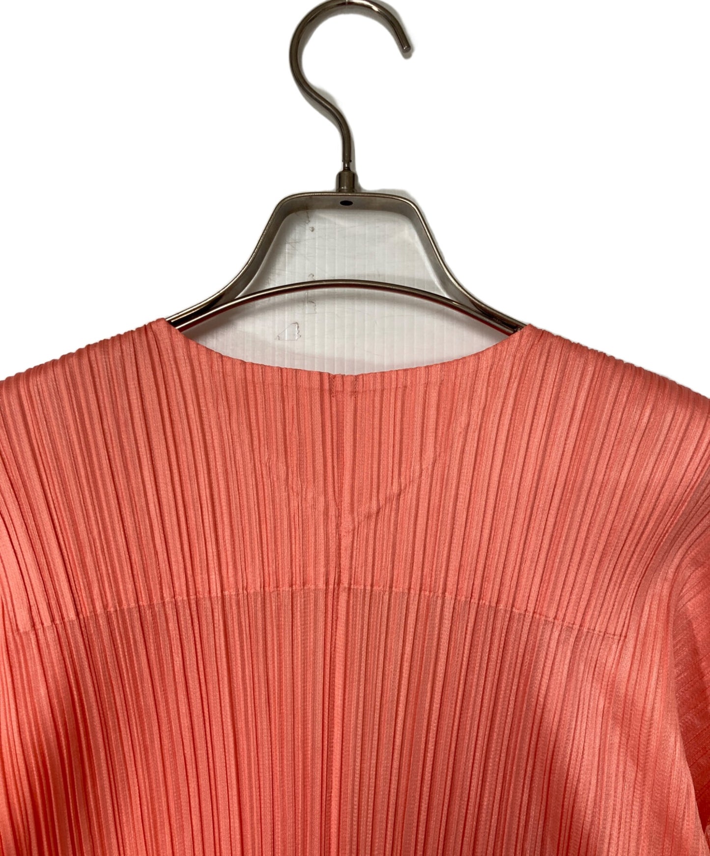 [Pre-owned] PLEATS PLEASE Pleated Long Cardigan V-Neck Cardigan Topper Cardigan PP33JA142 PP33JA142