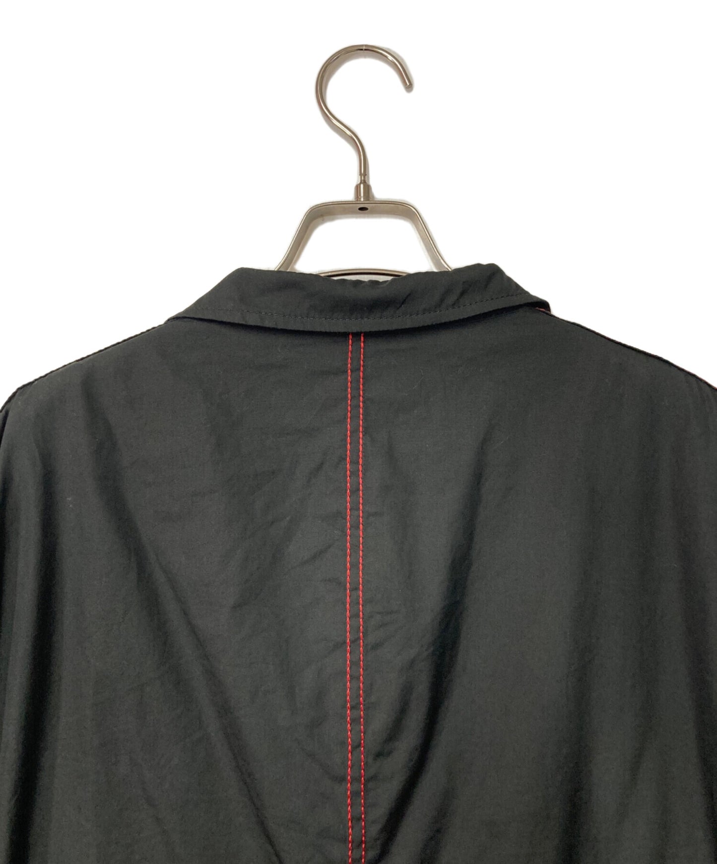 [Pre-owned] COMME des GARCONS HOMME Stitch design drawcord tailored jacket with red stitching HE-J028 HE-J028