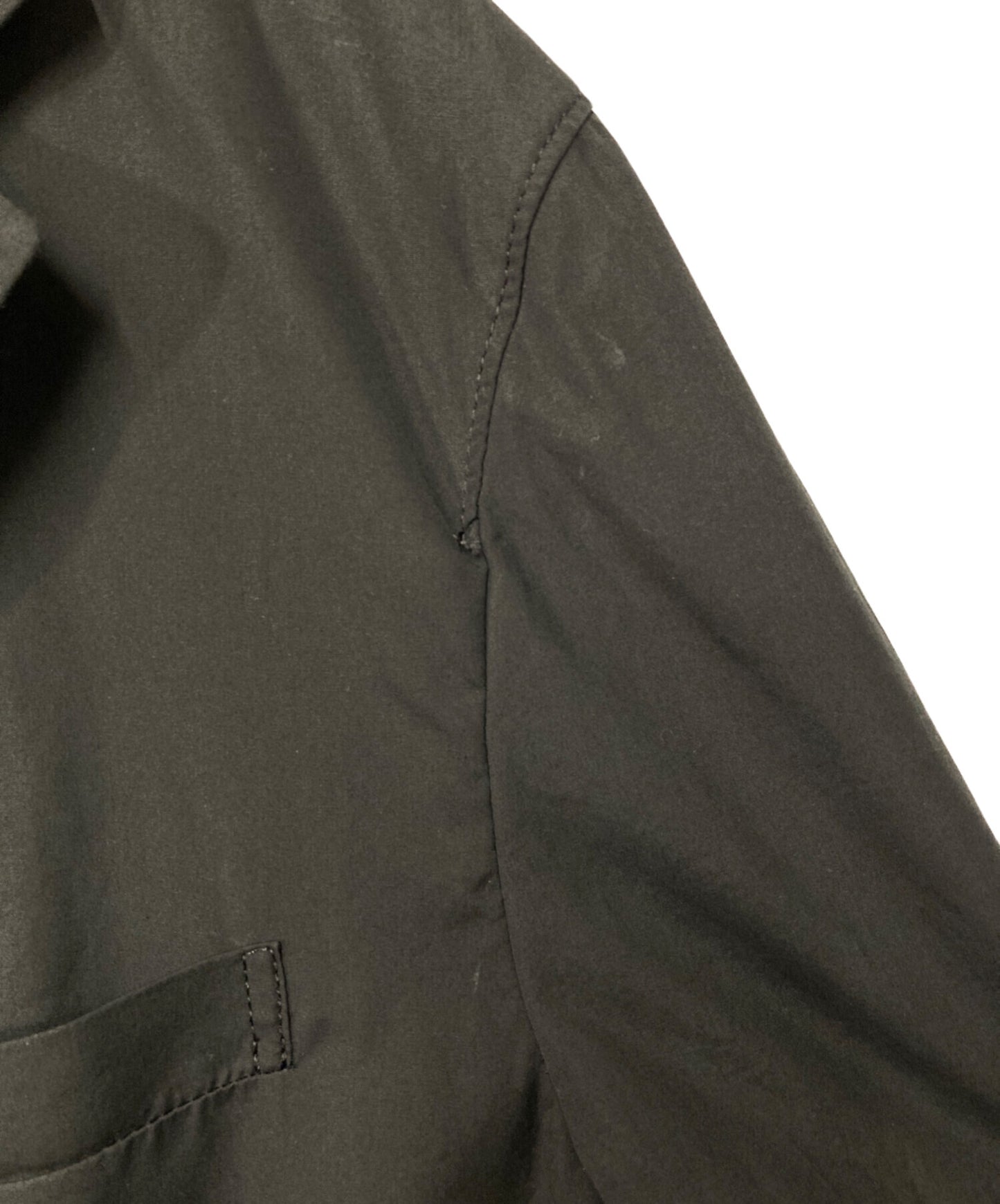 [Pre-owned] COMME des GARCONS HOMME Stitch design drawcord tailored jacket with red stitching HE-J028 HE-J028
