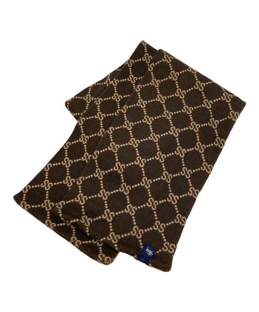 [Pre-owned] stussy '90s Monogram Scarf, Navy Tag
