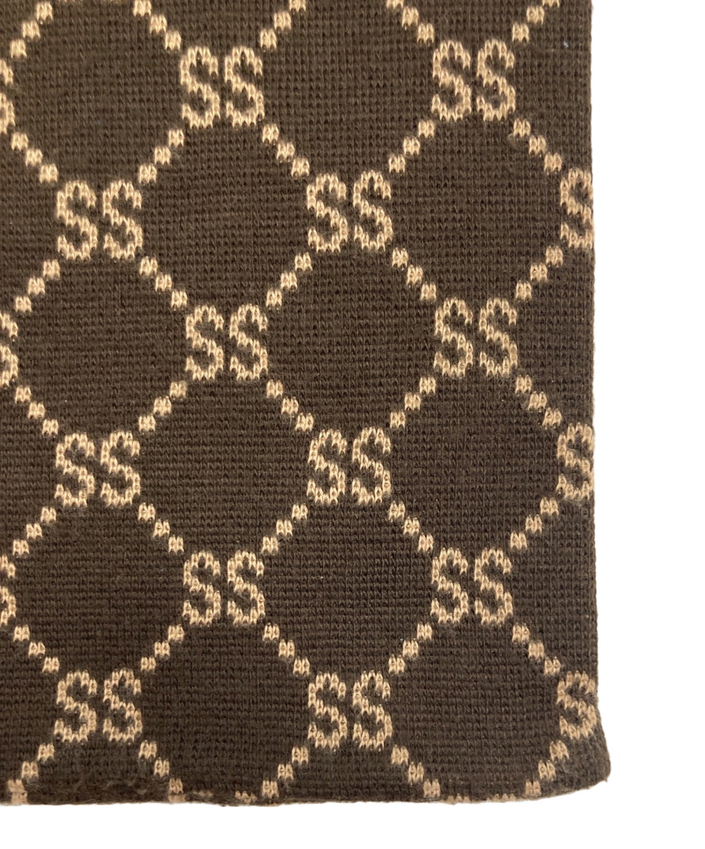 [Pre-owned] stussy '90s Monogram Scarf, Navy Tag