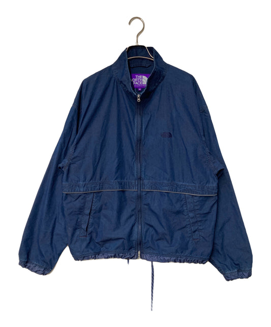 [Pre-owned] THE NORTHFACE PURPLELABEL Indigo Field Track Jacket - Embroidered Logo, Zip-Up Jacket, Hem Drawcord - N25SA022 N25SA022
