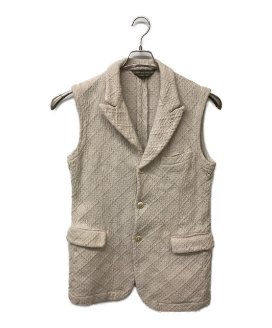 [Pre-owned] COMME des GARCONS HOMME PLUS Jacquard cotton vest PJ-10073L