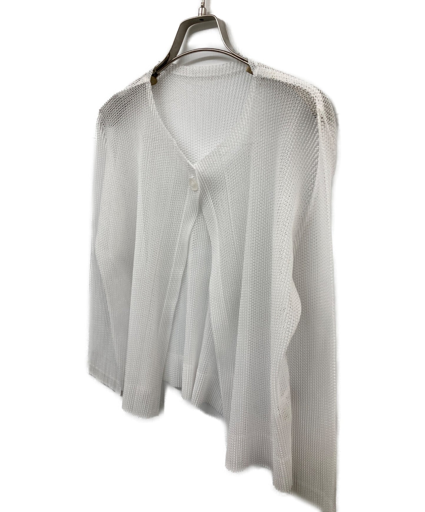 [Pre-owned] PLEATS PLEASE Mesh Pleated Cardigan PP81-F0253
