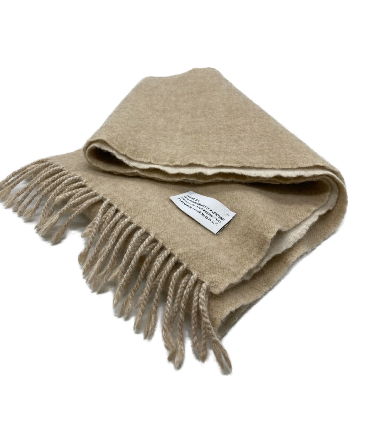 [Pre-owned] LOEWE Wool Cashmere Anagram Scarf