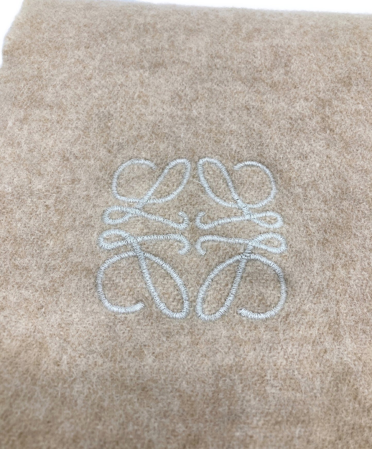 [Pre-owned] LOEWE Wool Cashmere Anagram Scarf