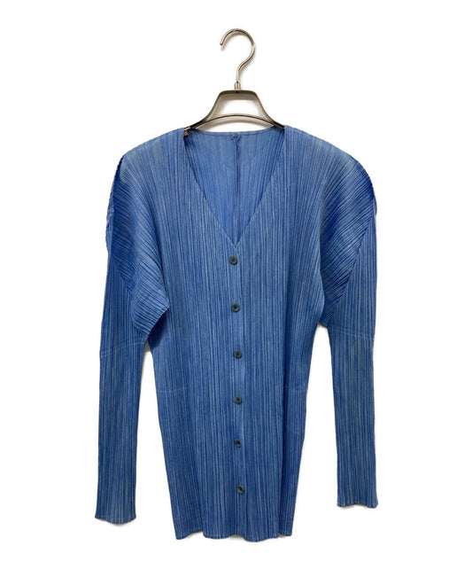 [Pre-owned] PLEATS PLEASE pleated cardigan PP86-JD246