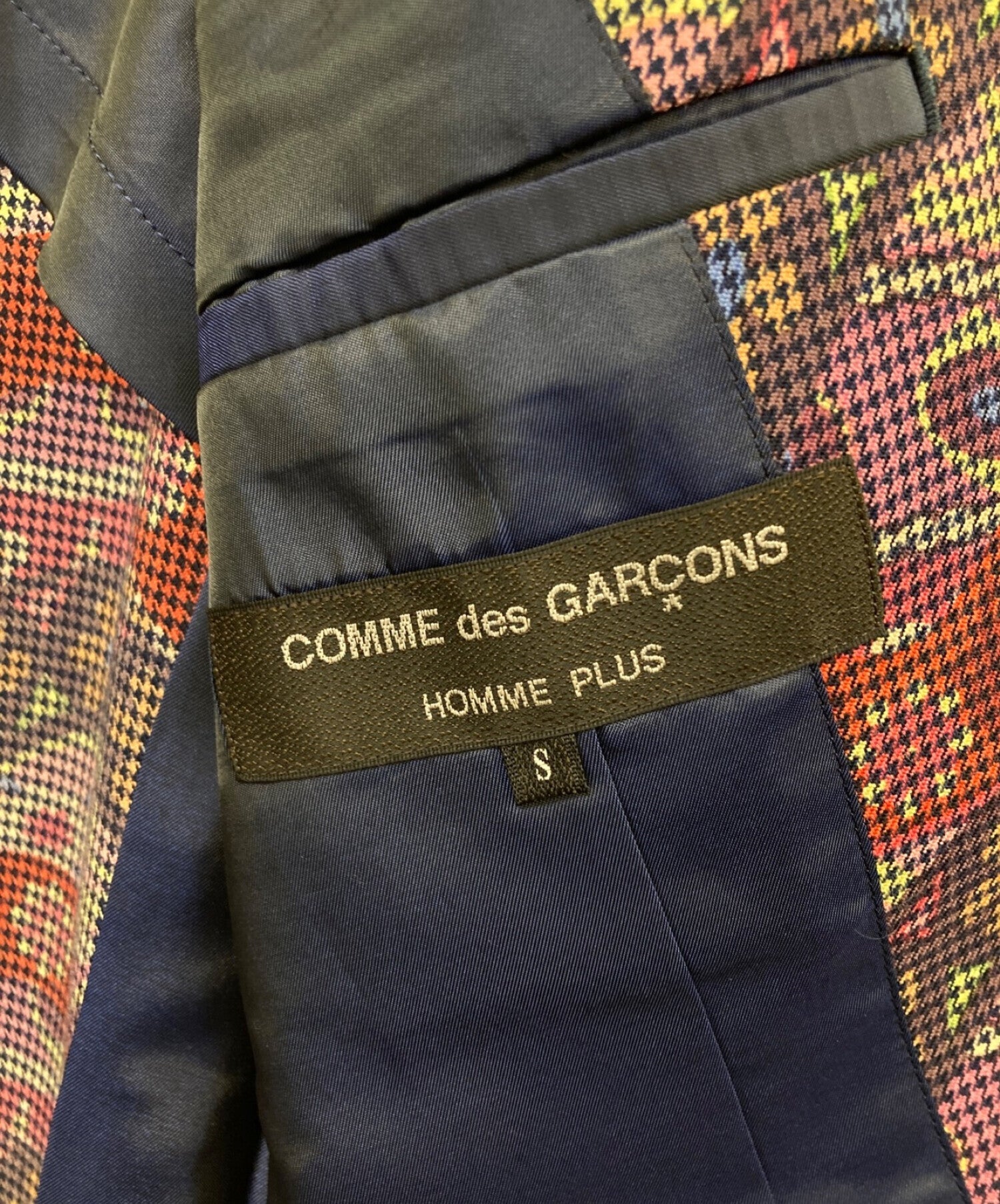好評得価AD2001 COMME des GARCONS HOMME ウールシャツ／S トップス