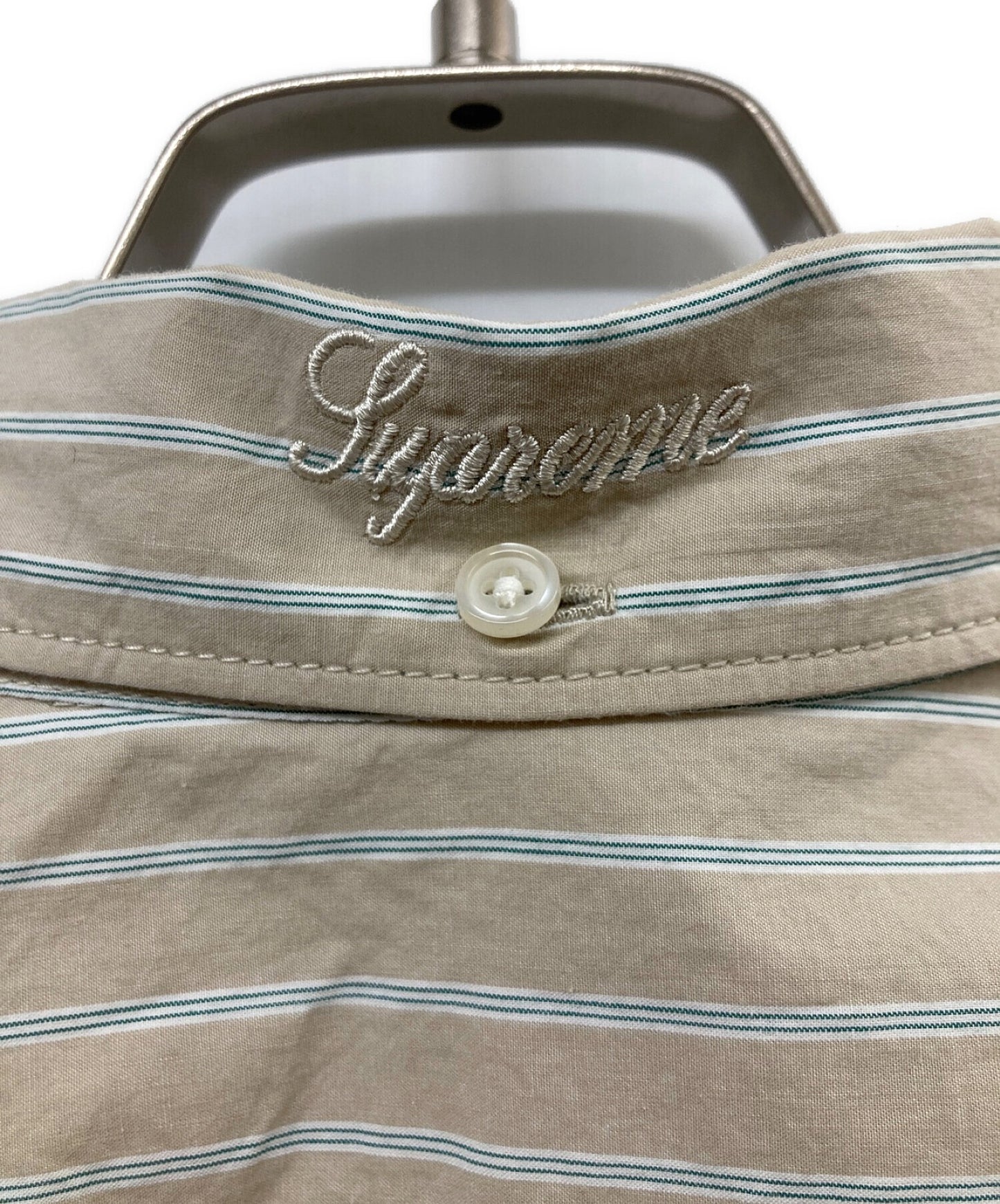 [Pre-owned] SUPREME 23AW Loose Fit Stripe Shirt