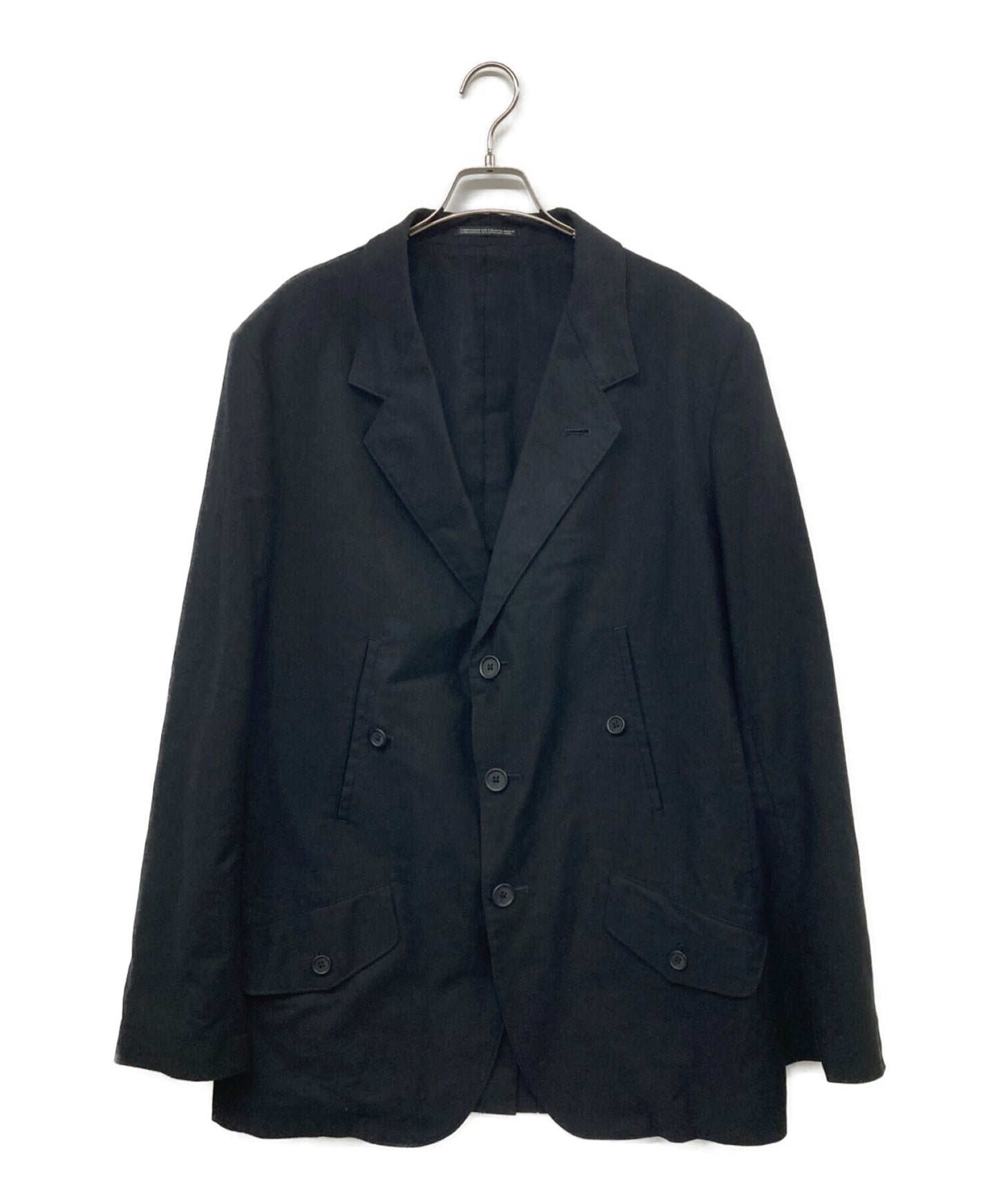 [Pre-owned] Yohji Yamamoto pour homme 24SS WIDE TWILL R-4 POCKET 3 BUTTON JKT HS-J11-002