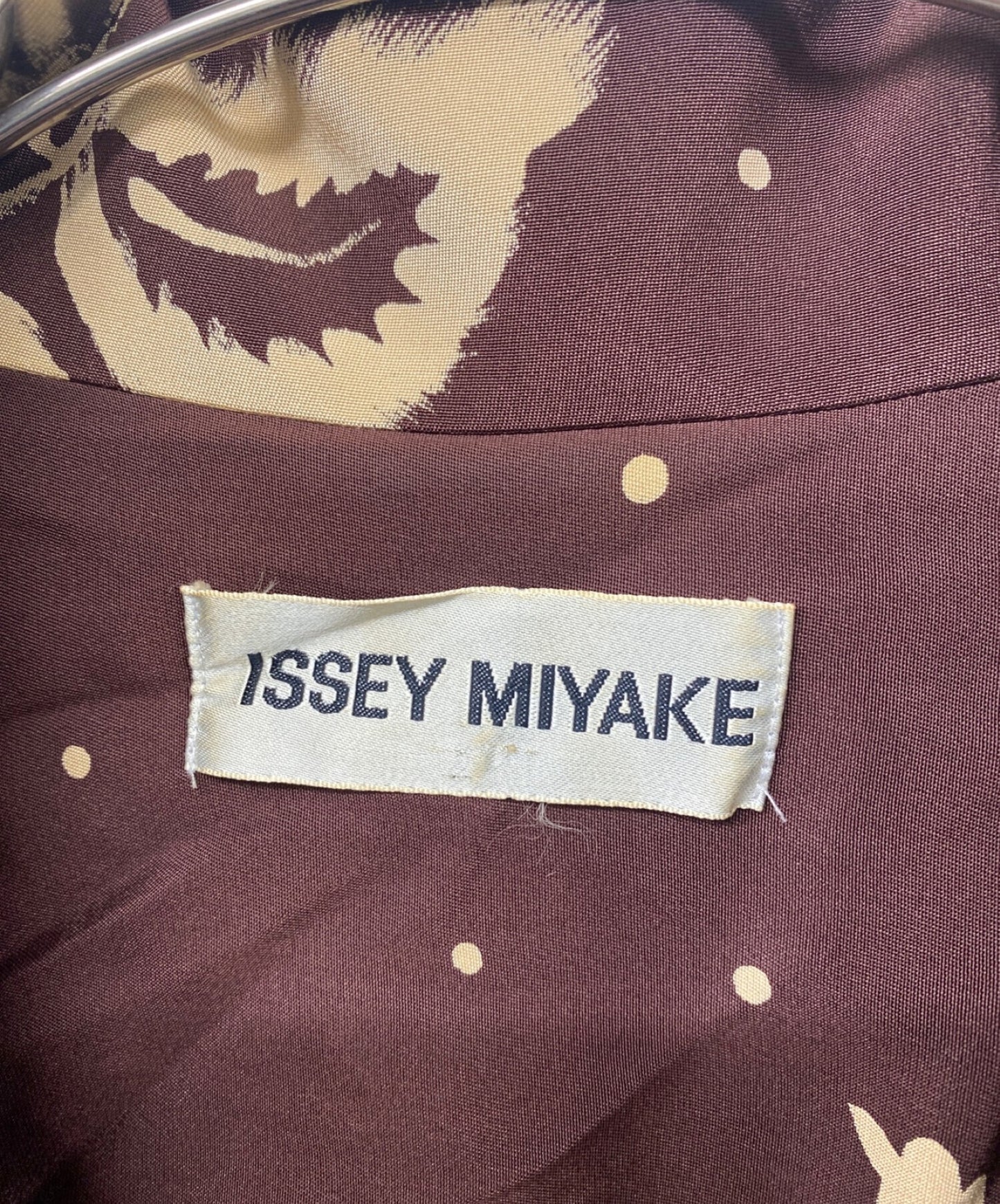 [Pre-owned] ISSEY MIYAKE Silk shirt jacket Multiway jacket