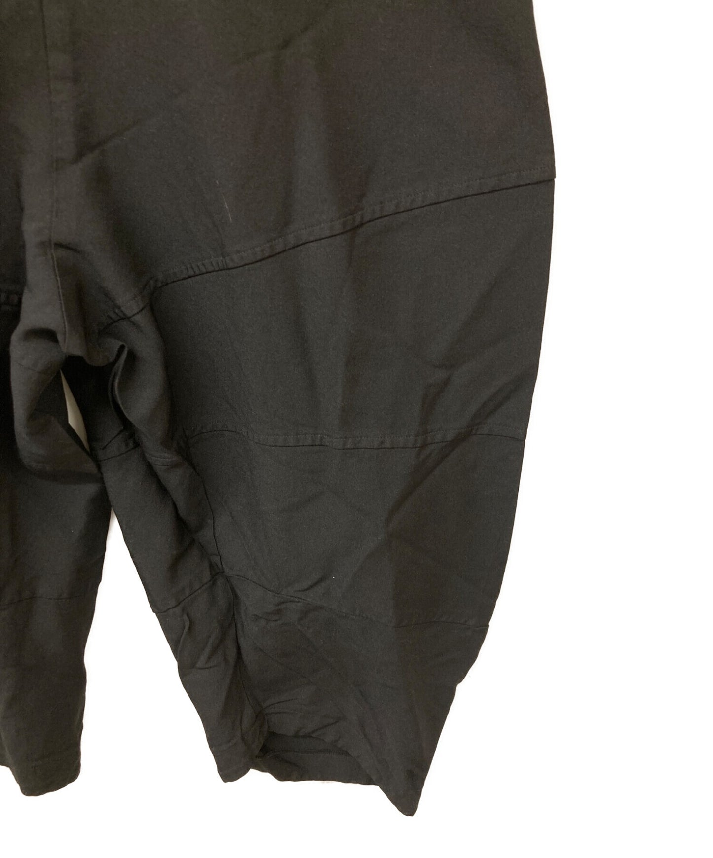 [Pre-owned] COMME des GARCONS AD2015 Poly shrunken pants with cut-off hanging wide pants GP-U006