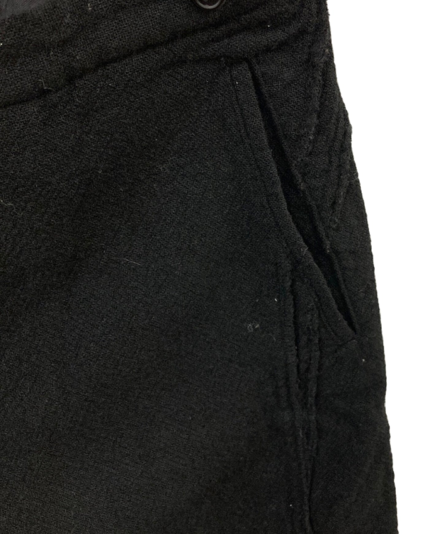 [Pre-owned] COMME des GARCONS HOMME PLUS 03AW Curved-phase wool-collared pants PK-P030